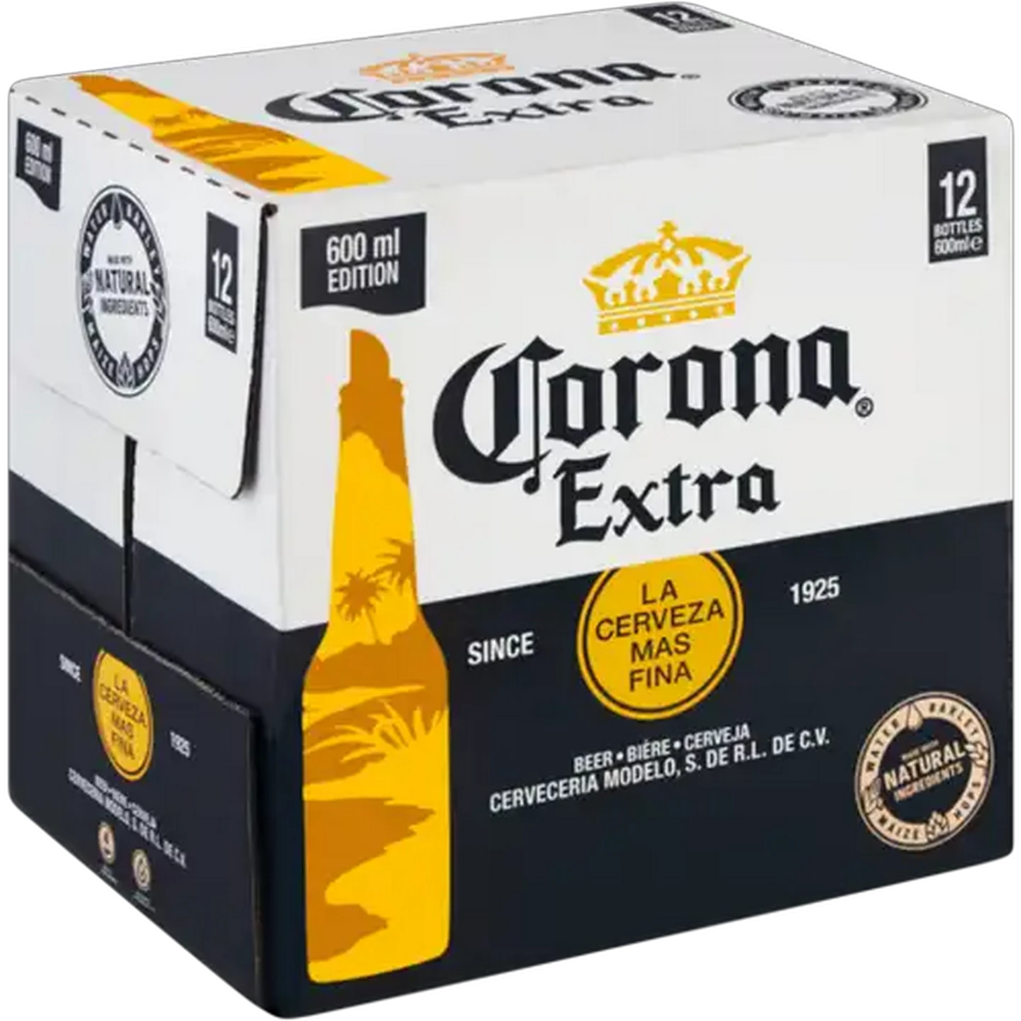 Image of Corona Extra Beer Box 12 x 600ml