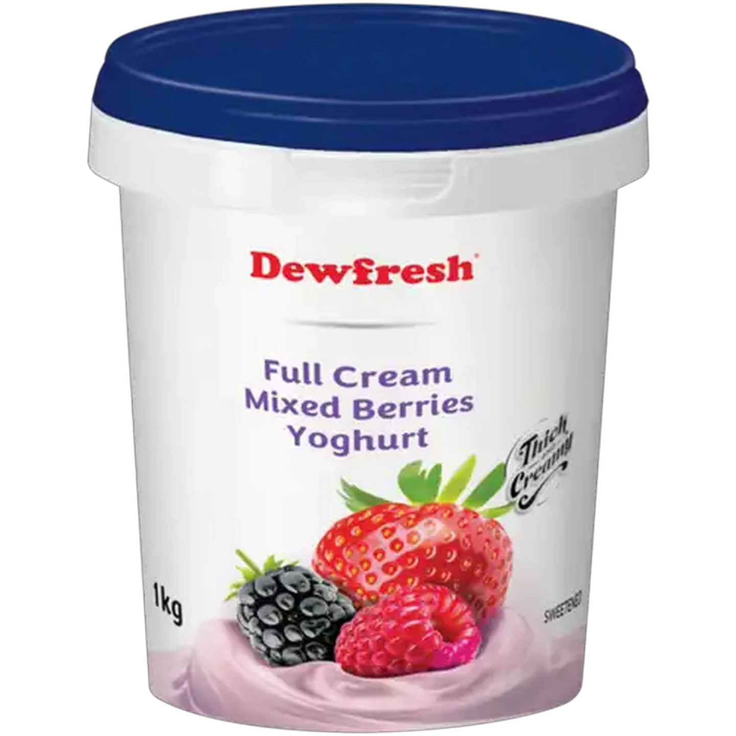 Image of Dewfresh Mixed Berries Full Cream Yoghurt 1kg
