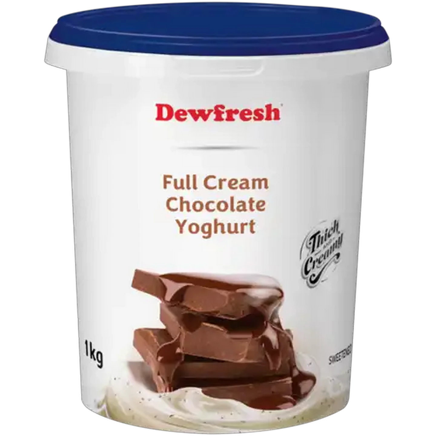 Image of Dewfresh Chocolate Full Cream Yoghurt 1kg