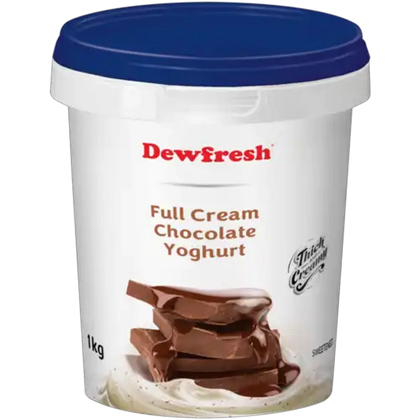 Image of Dewfresh Chocolate Full Cream Yoghurt 1kg