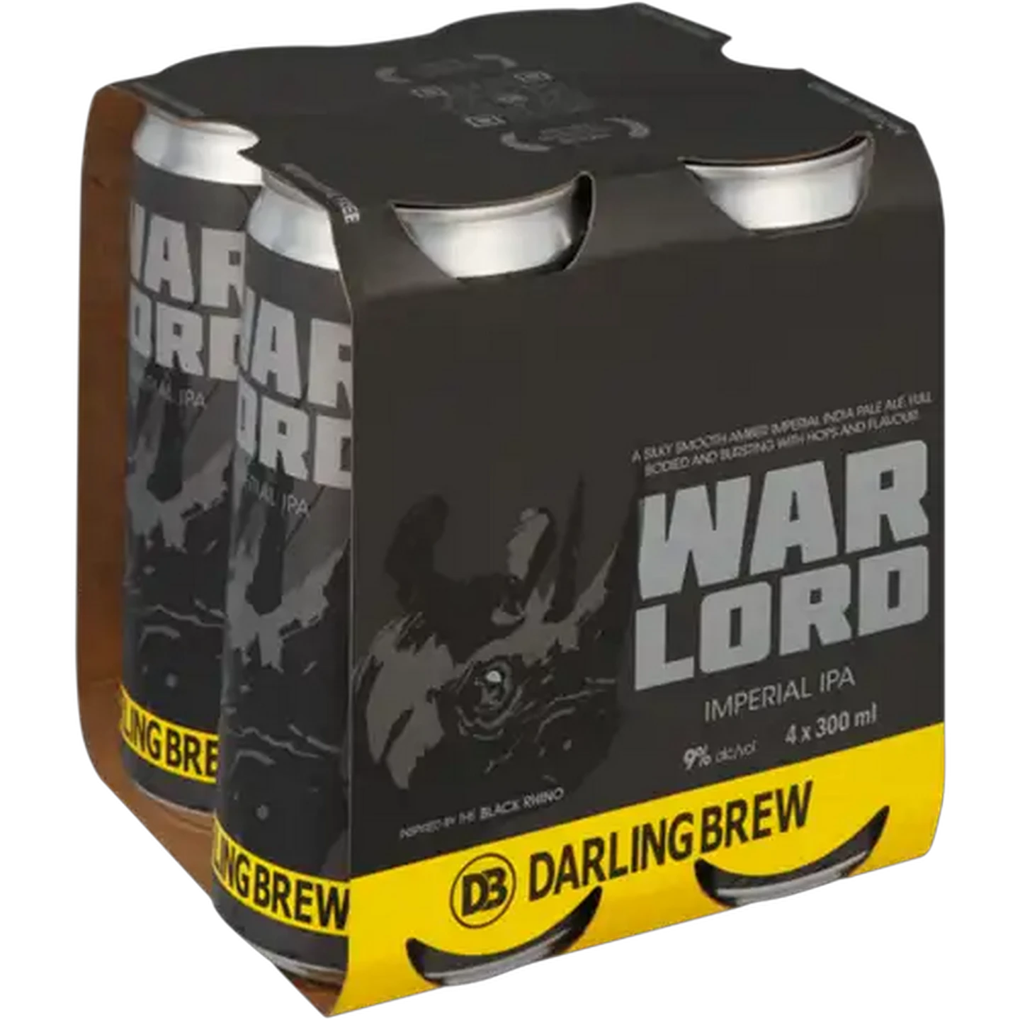 Image of Darling Brew Warlord Imperial IPA Beer Cans 4 x 300ml