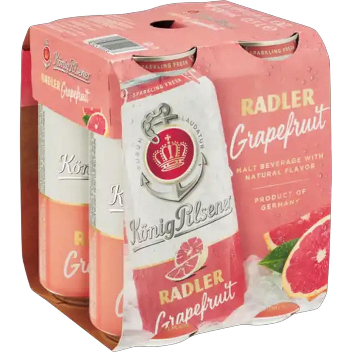 Image of König Pilsener Grapefruit Radler Beer Cans 4 x 500ml