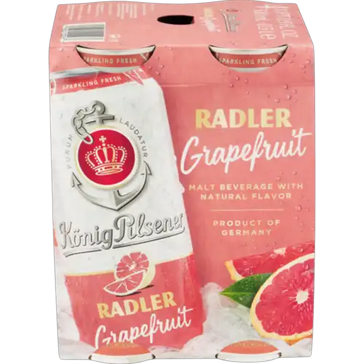 Image of König Pilsener Grapefruit Radler Beer Cans 4 x 500ml