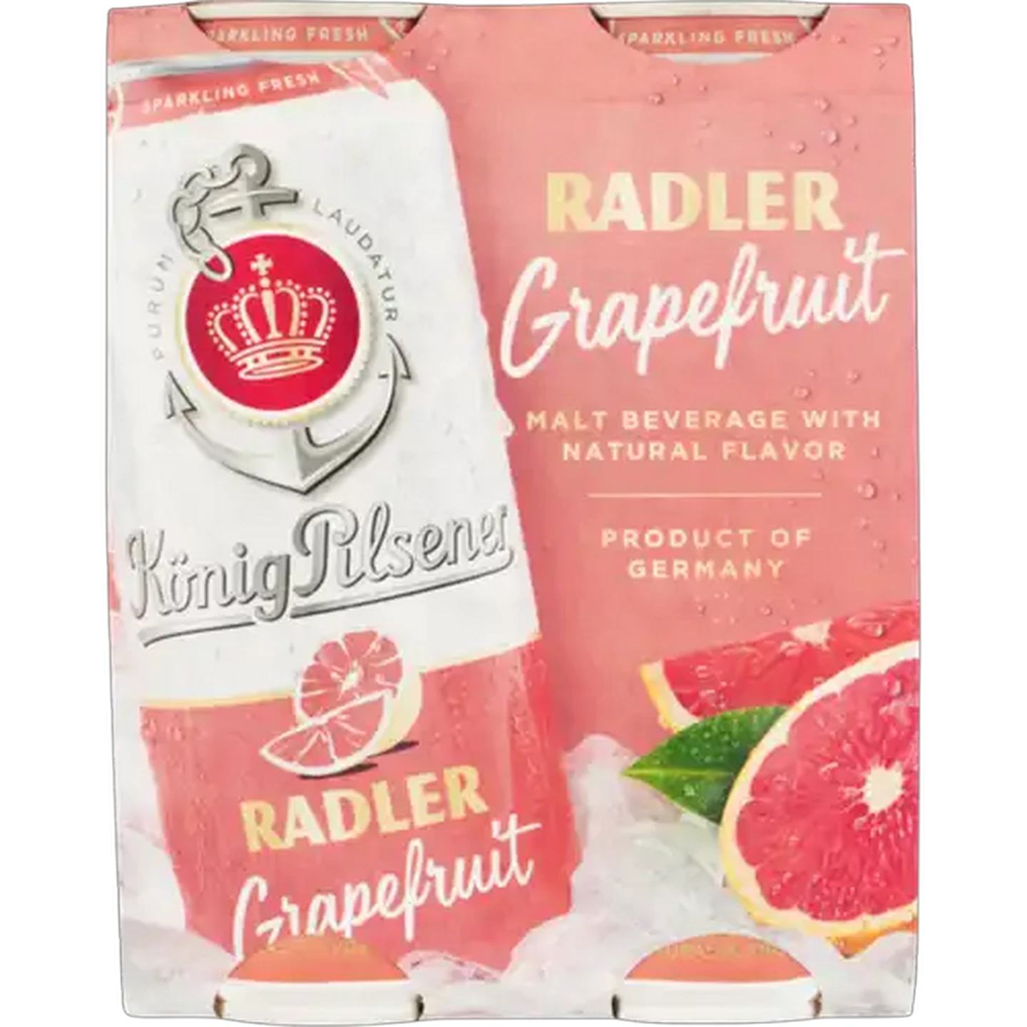Image of König Pilsener Grapefruit Radler Beer Cans 4 x 500ml