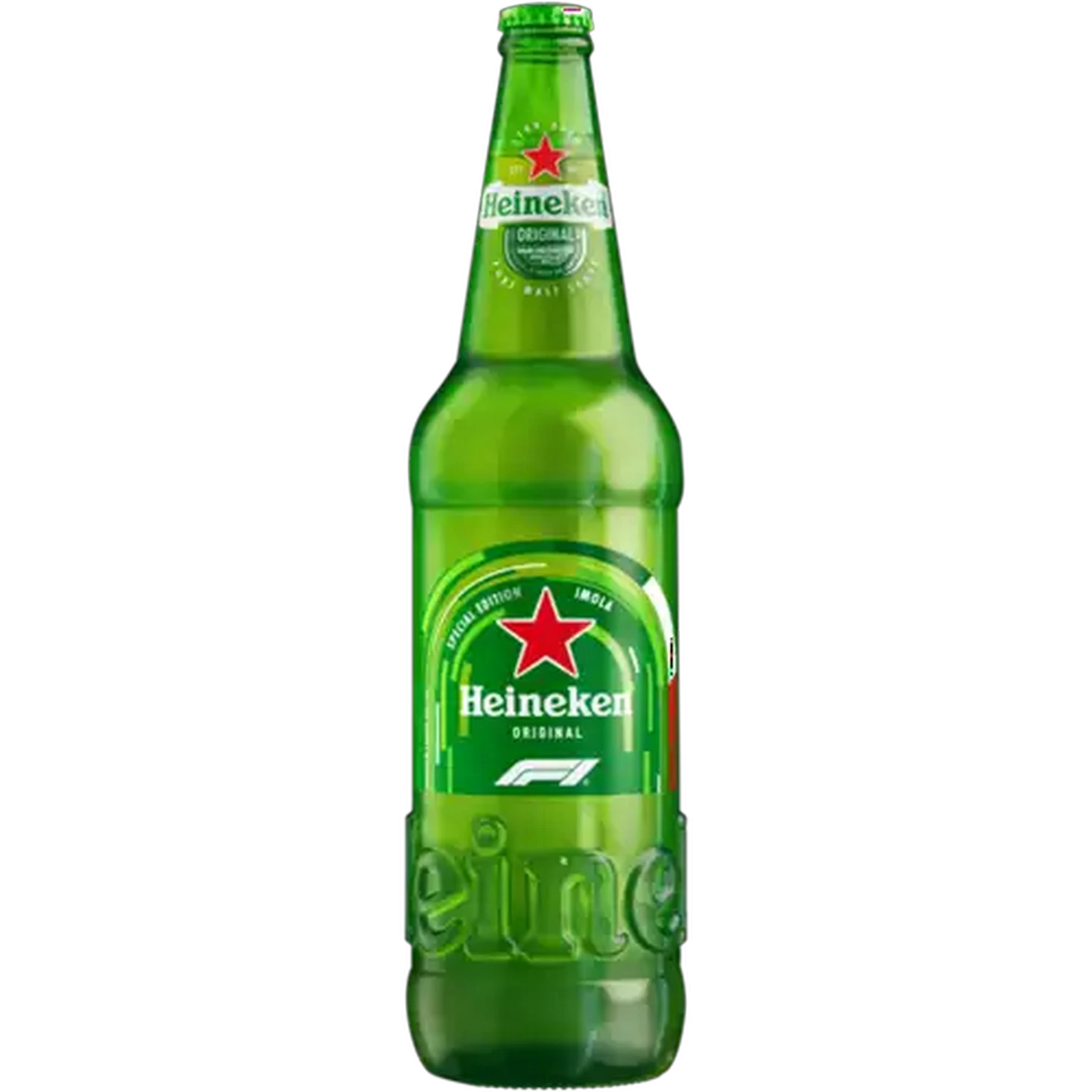 Image of Heineken Original F1 Special Edition Pure Malt Lager Beer Bottle 650ml