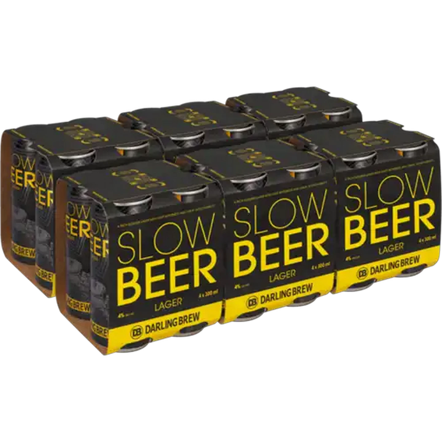 Image of Darling Brew Slow Lager Beer Cans 24 x 300ml