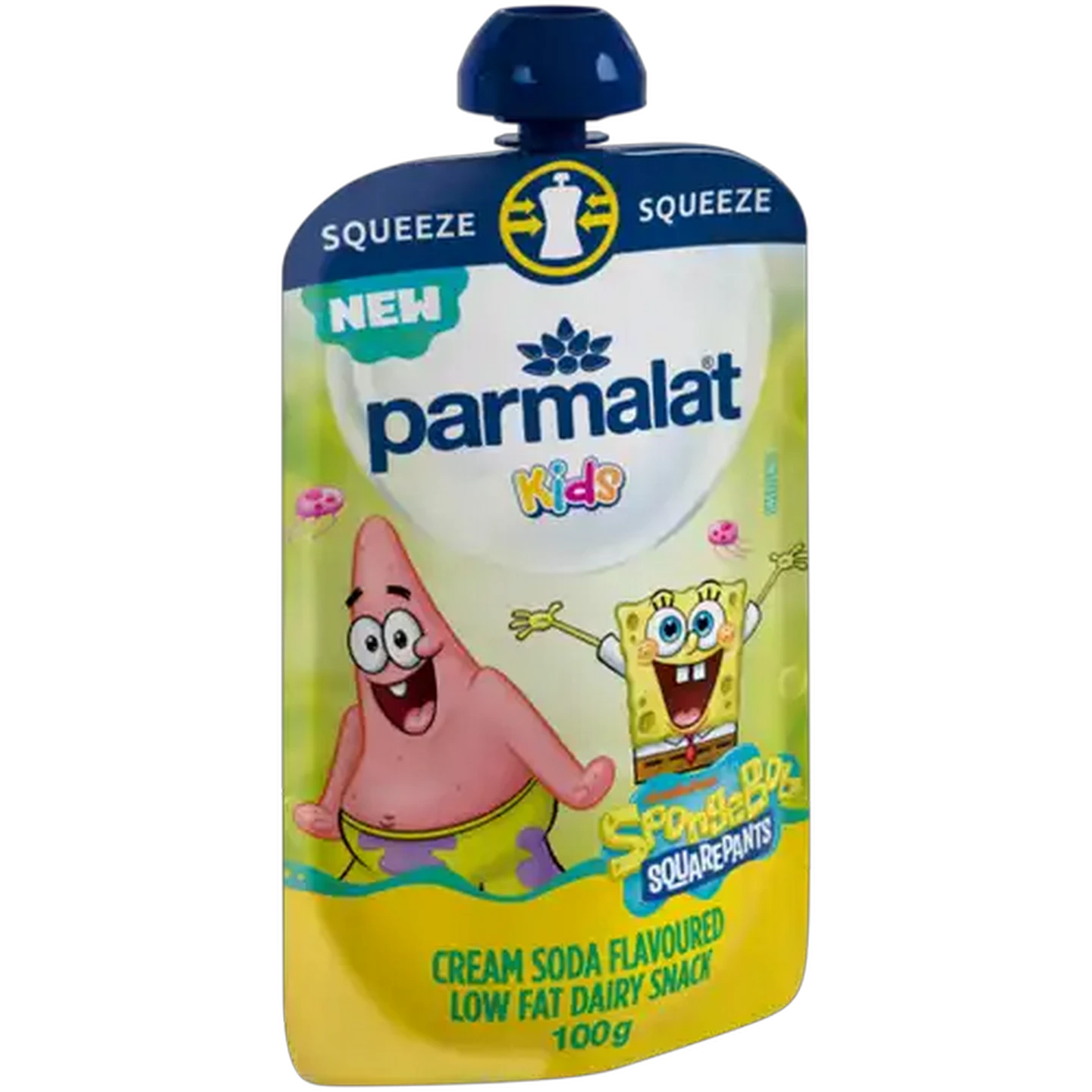 Image of Parmalat Kids Cream Soda Flavoured Low Fat Dairy Snack 100g