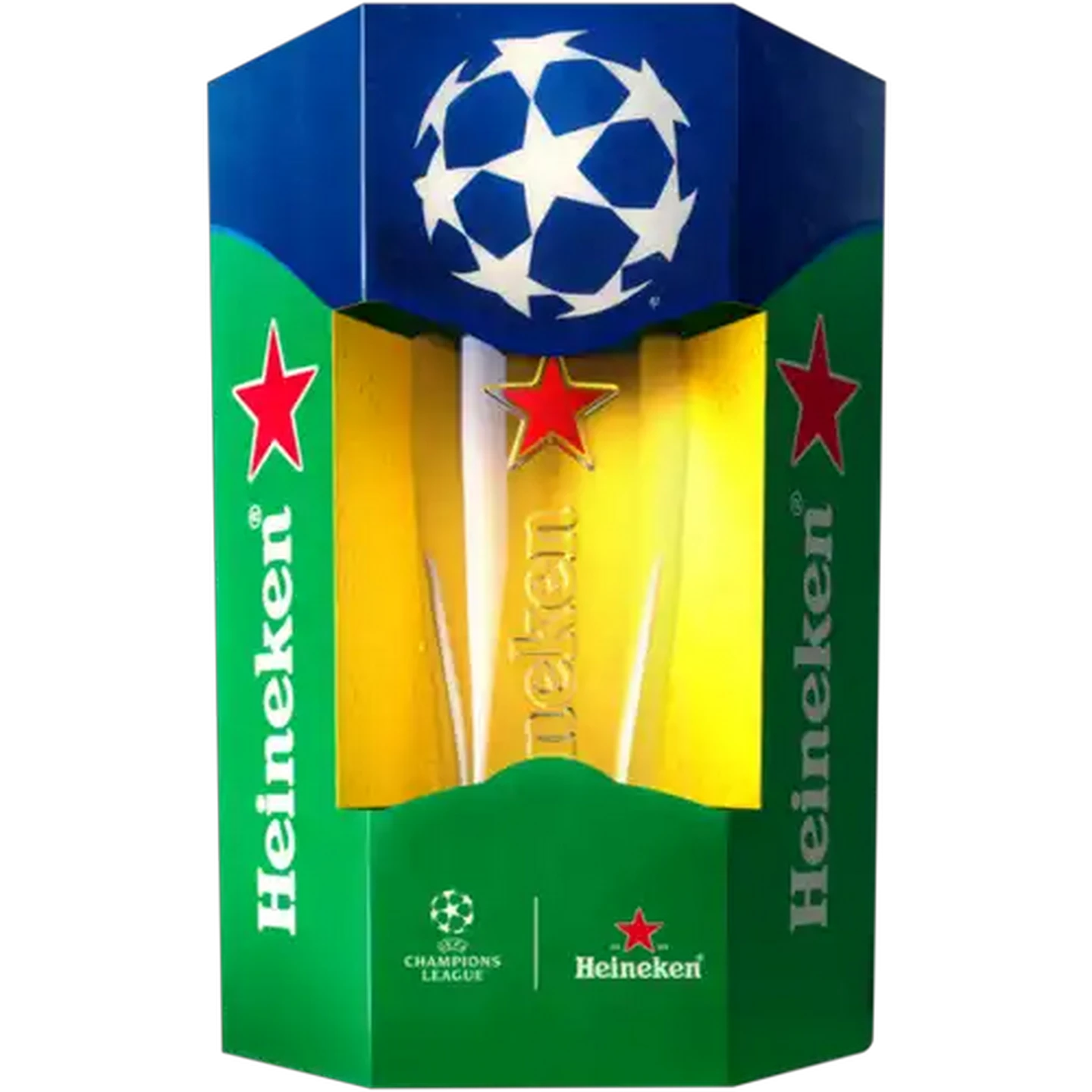 Image of Heineken UEFA Champions League Special Edition Fan Pack Box 330ml