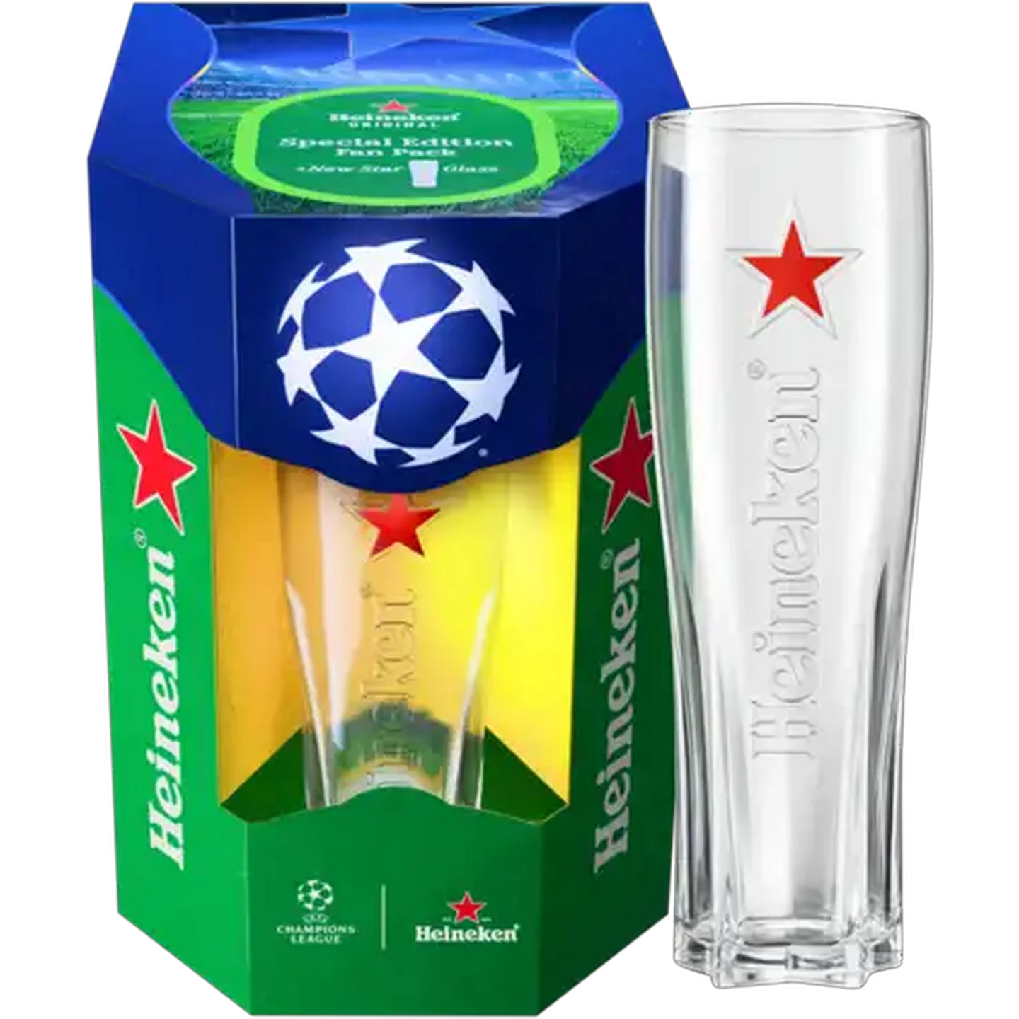 Image of Heineken UEFA Champions League Special Edition Fan Pack Box 330ml