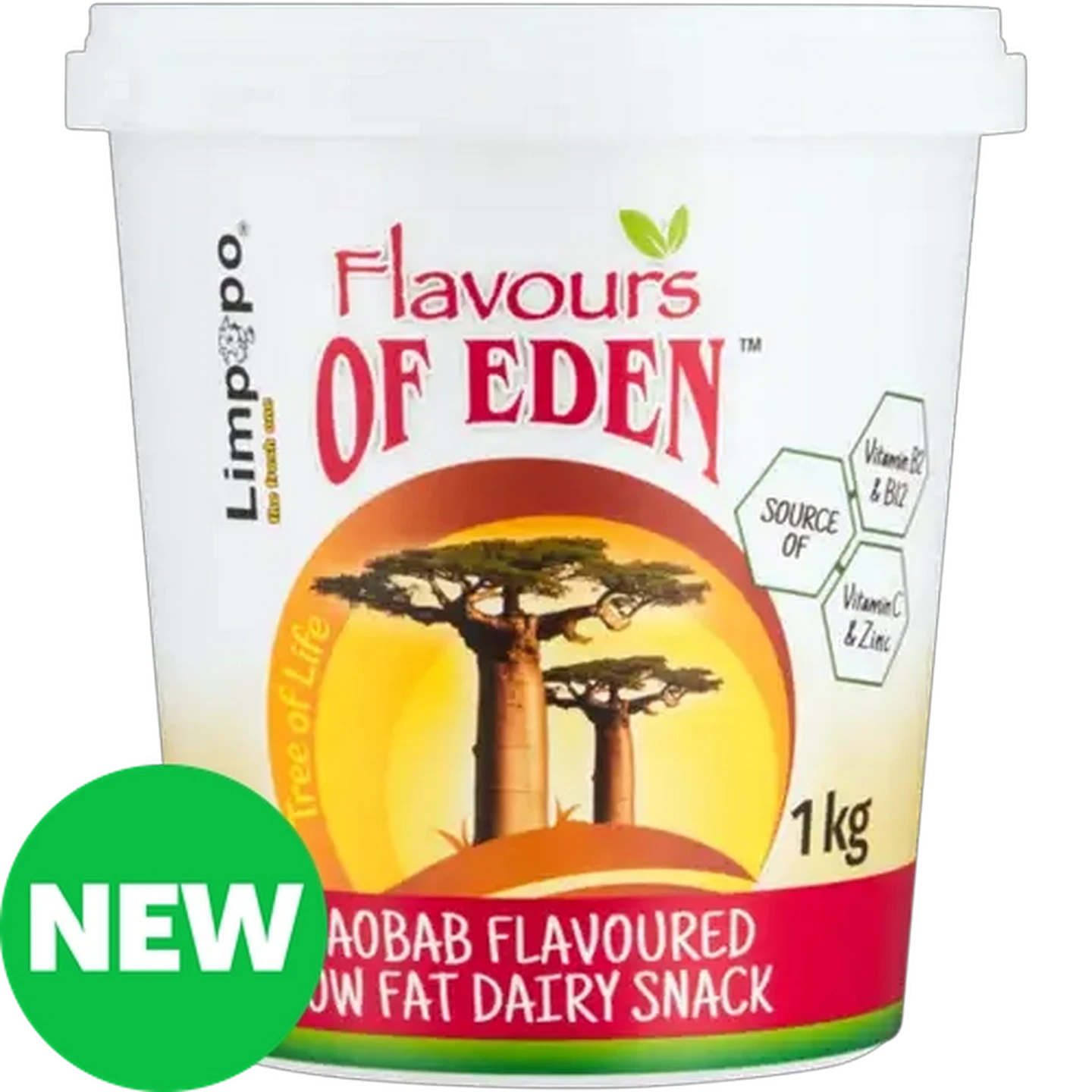 Image of Flavours of Eden Baobab Flavoured Low Fat Dairy Snack 1kg