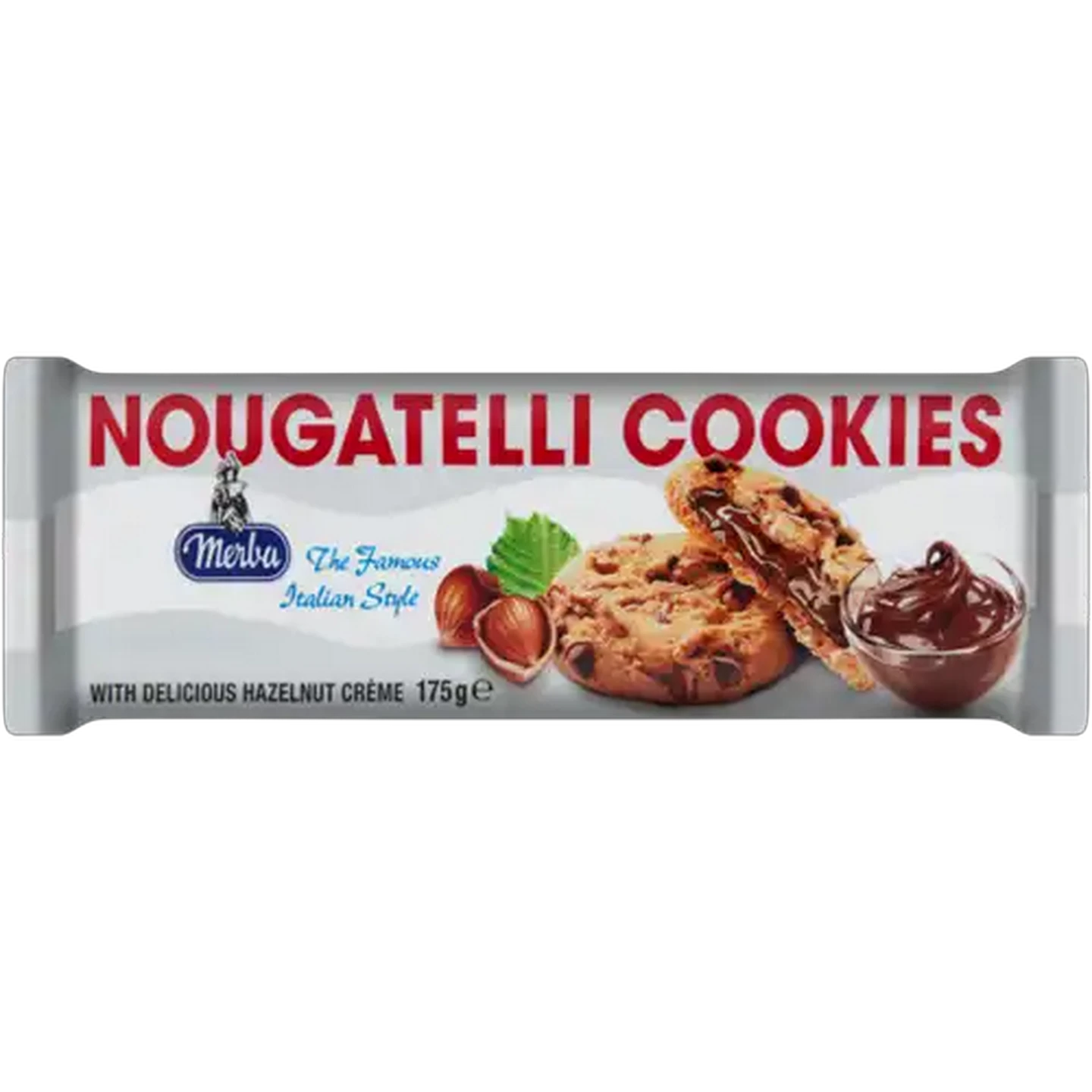 Image of Merba Nougatelli Cookies 175g
