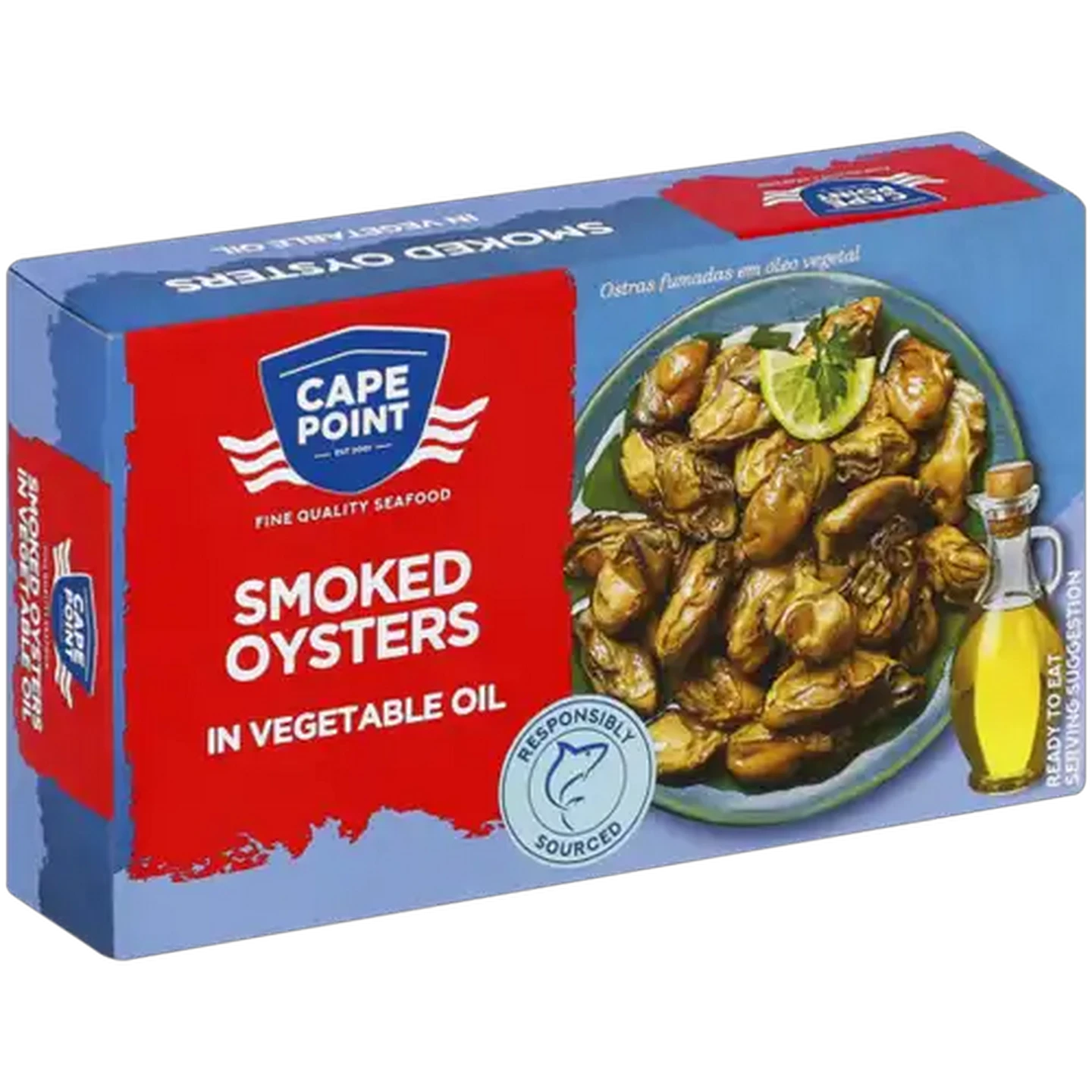 Image of Cape Point Smoked Oysters in Vegetable Oil 85g
