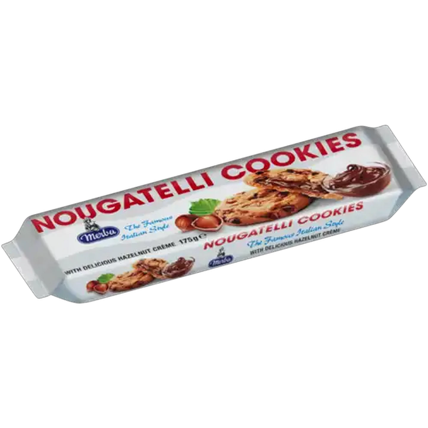 Image of Merba Nougatelli Cookies 175g