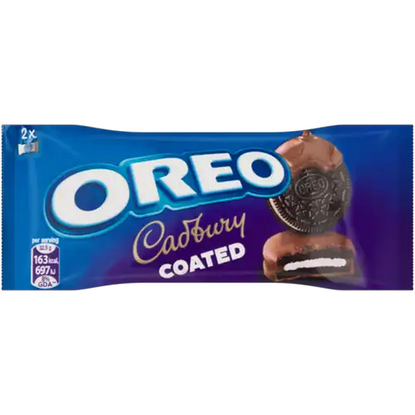 Image of Oreo Choc Coated Biscuits 32.9g/31.3g