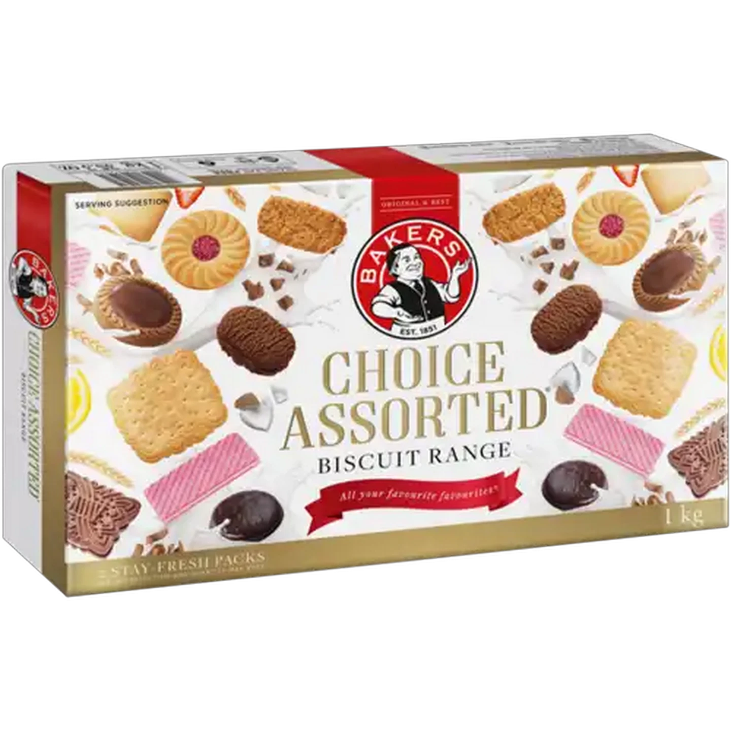 Image of Bakers Choice Assorted Range Biscuits 1kg