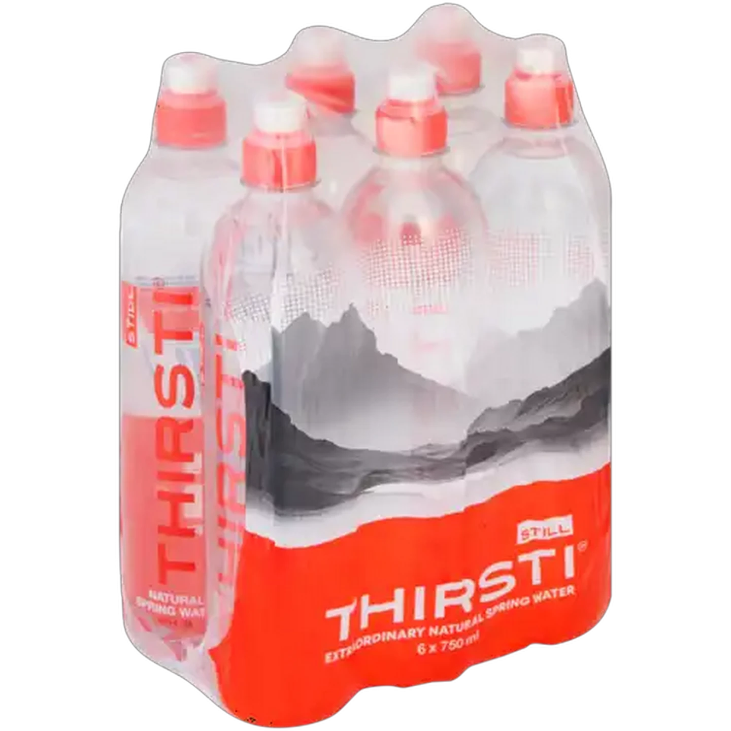 Image of Thirsti Still Natural Spring Water 6 x 750ml
