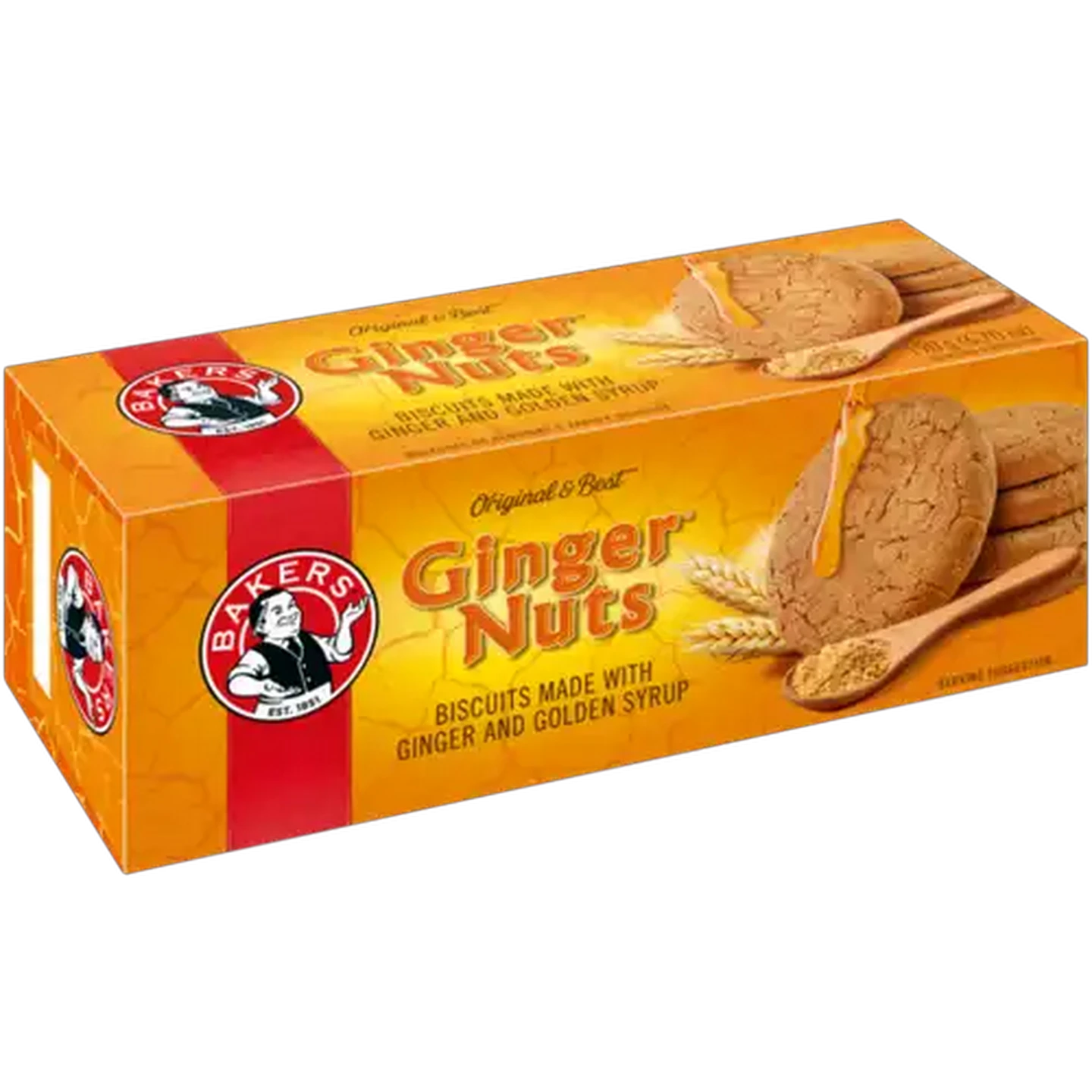 Image of Bakers Ginger Nuts 200/190g