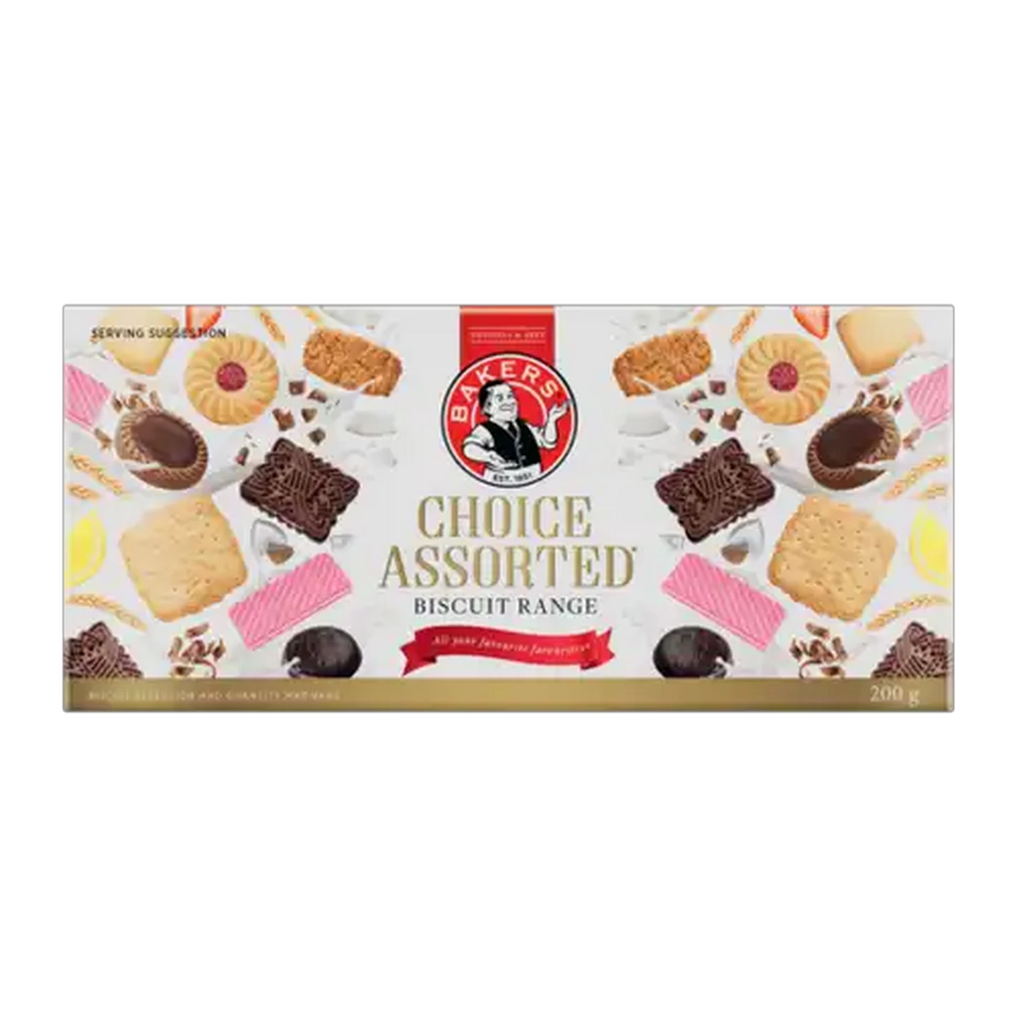 Image of Bakers Choice Assorted Range Biscuits 200g