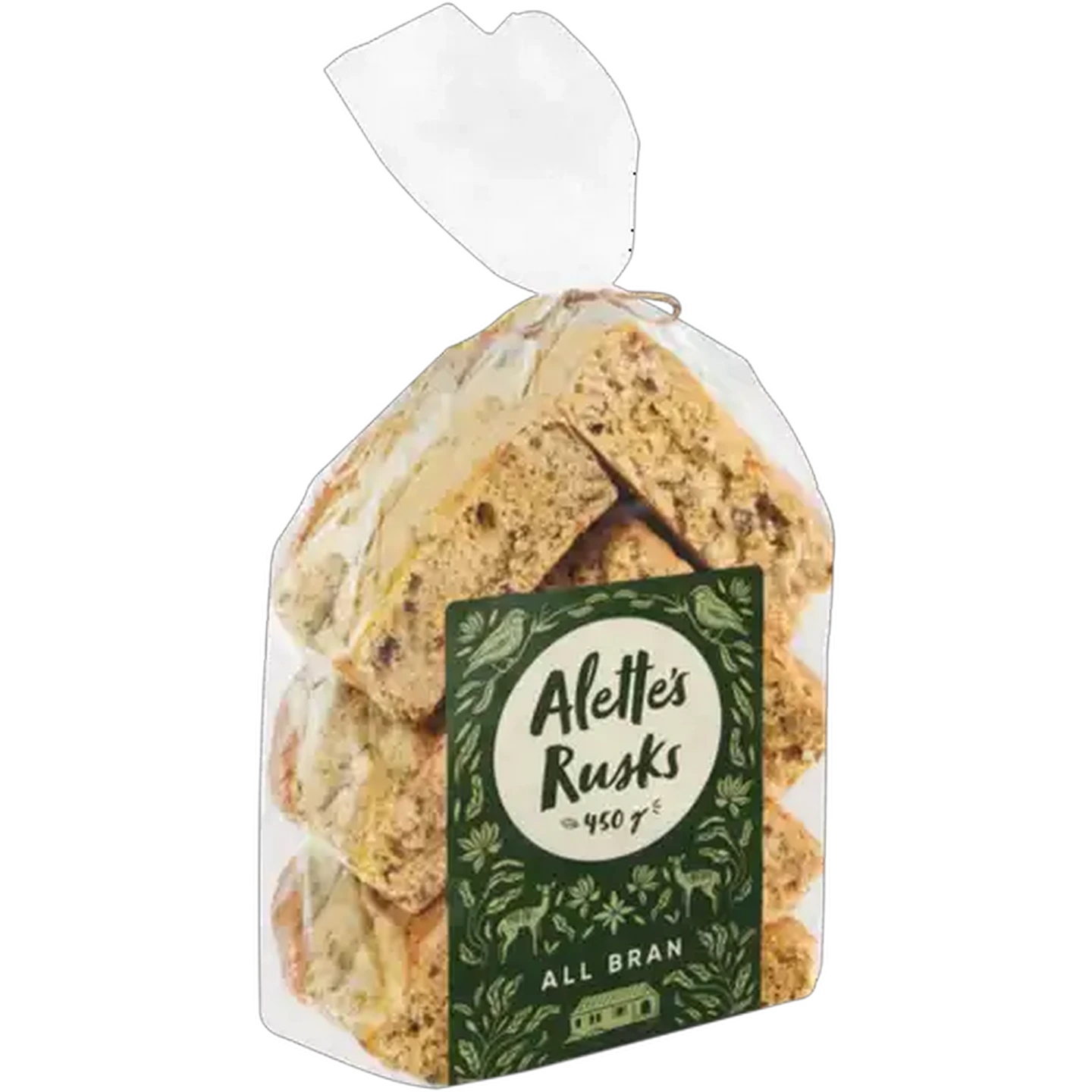 Image of Alette's Rusks Original All Bran Rusks 450g