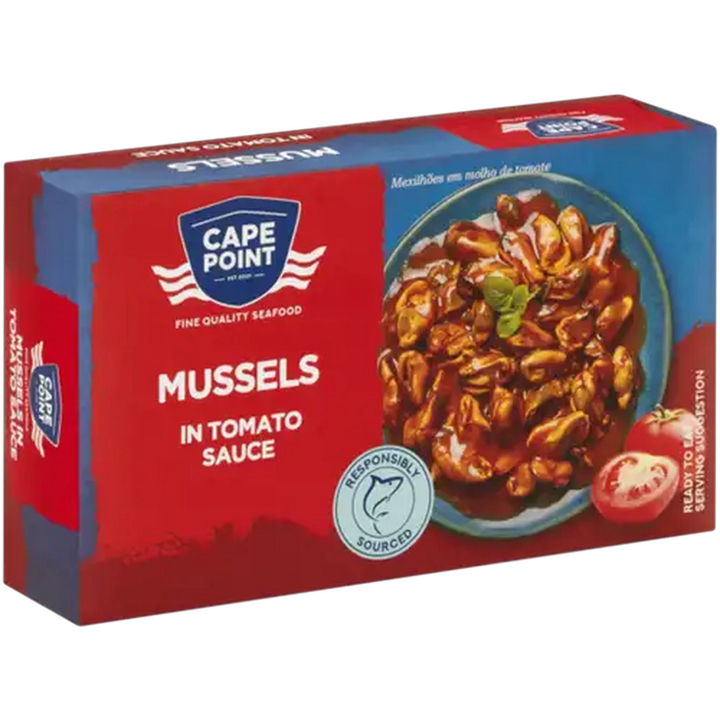 Image of Cape Point Mussels in Tomato Sauce 85g