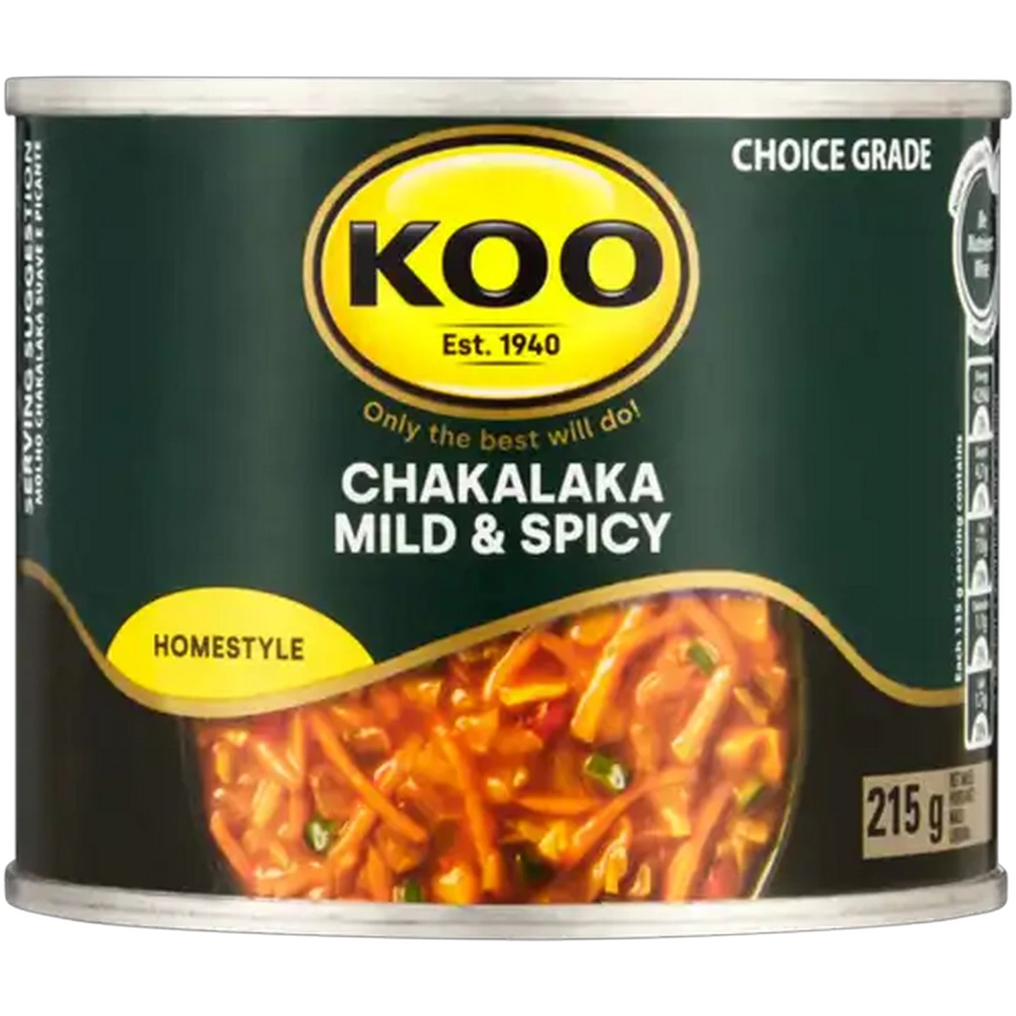 Image of KOO Mild & Spicy Chakalaka 215g