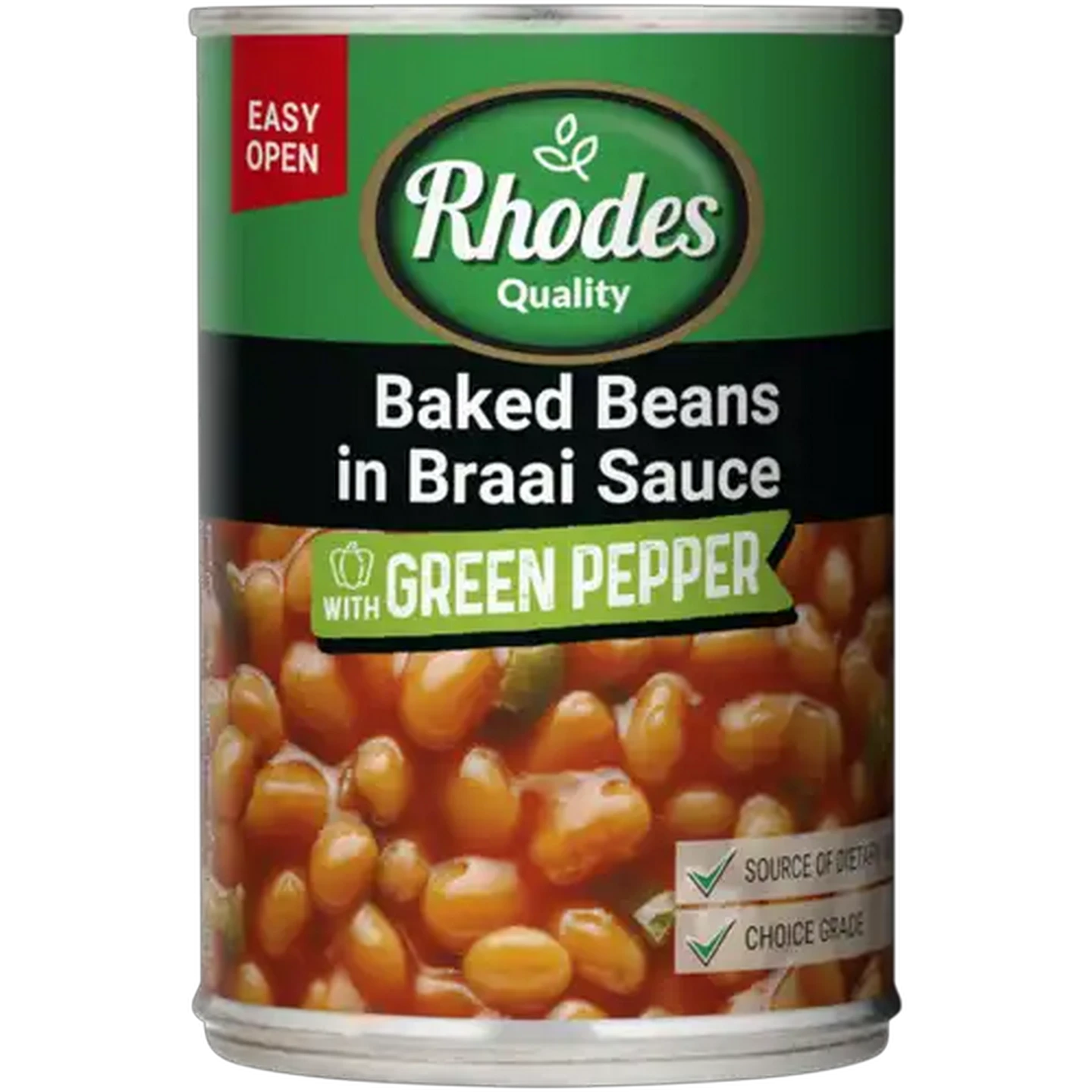 Image of Rhodes Quality Baked Beans in Braai Sauce 400g