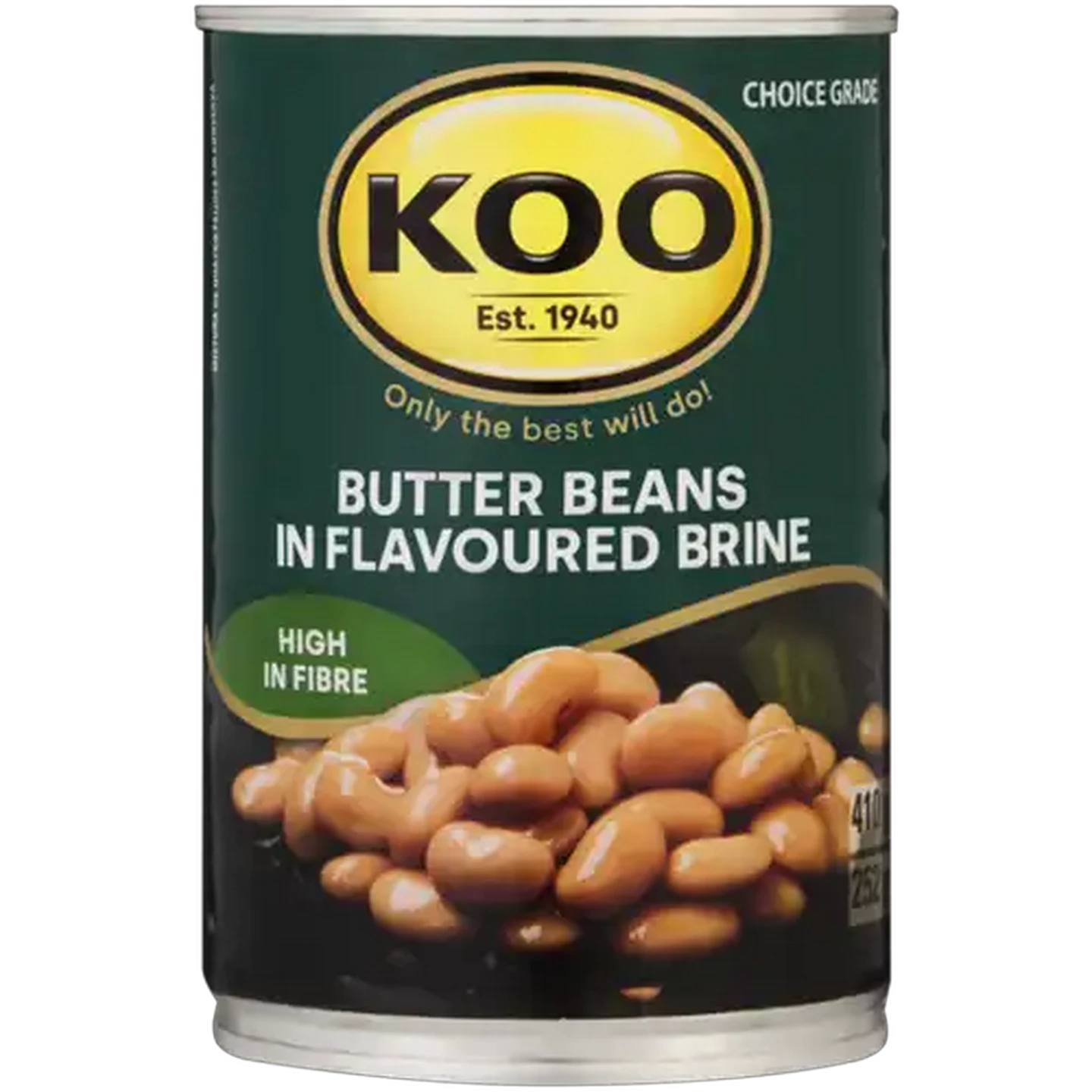 Image of KOO Butter Beans In Brine Can 410g