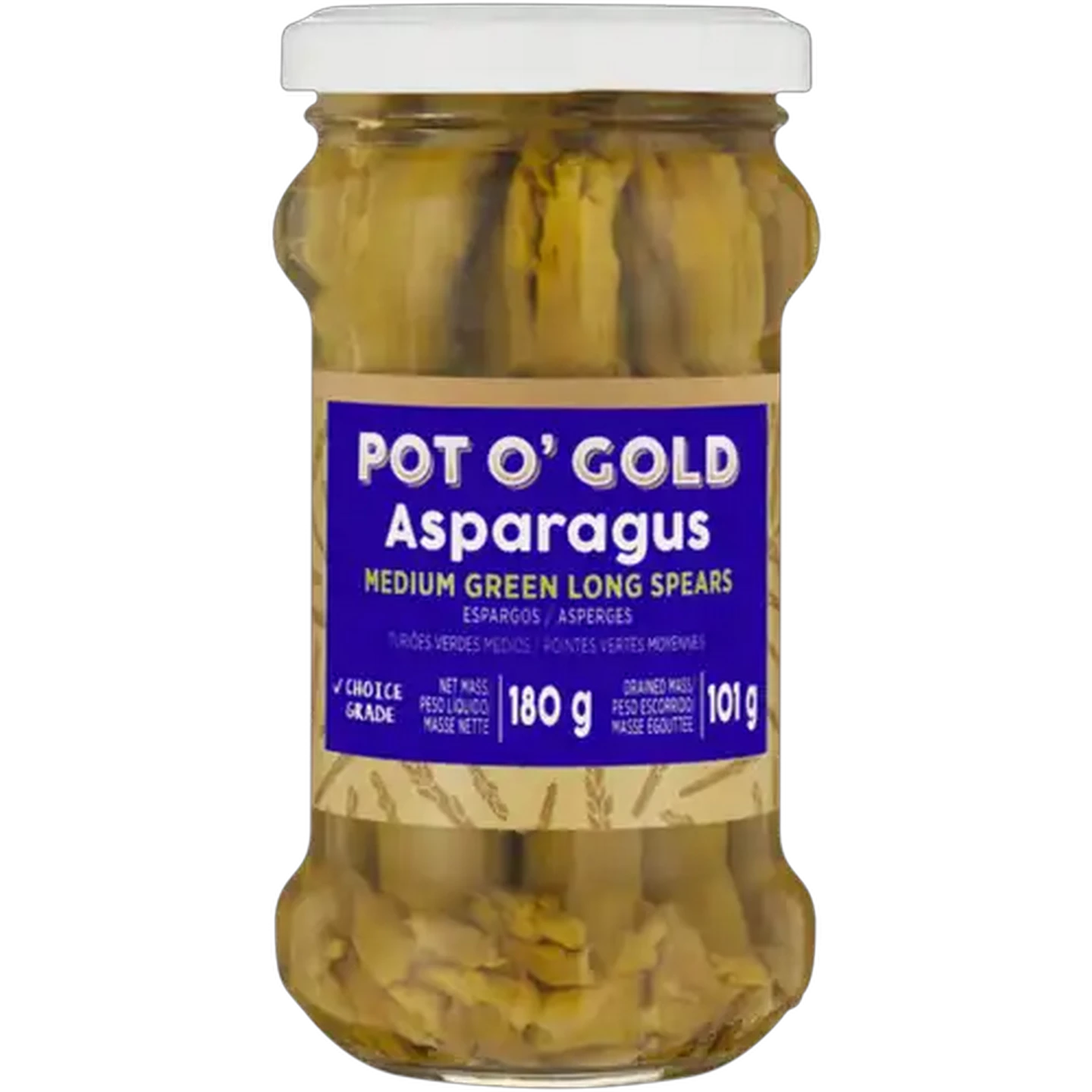 Image of Pot O' Gold Green Asparagus Spears 180g
