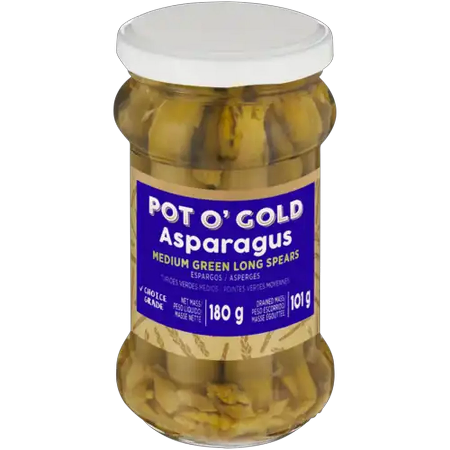 Image of Pot O' Gold Green Asparagus Spears 180g