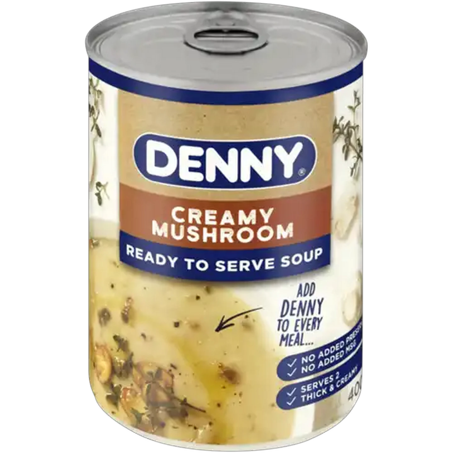 Image of DENNY Cream of Mushroom Ready to Serve Soup 400g