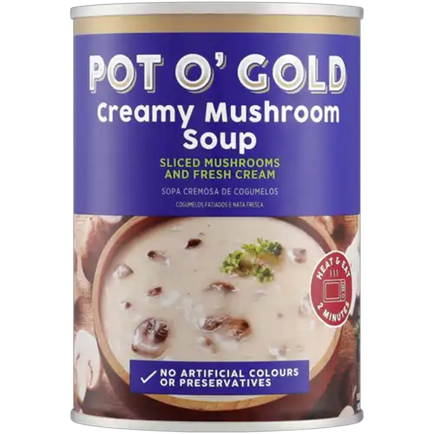 Image of Pot O' Gold Creamy Mushroom Soup 410g