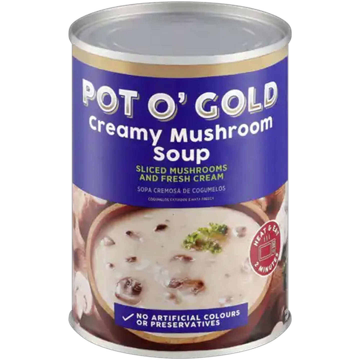 Image of Pot O' Gold Creamy Mushroom Soup 410g