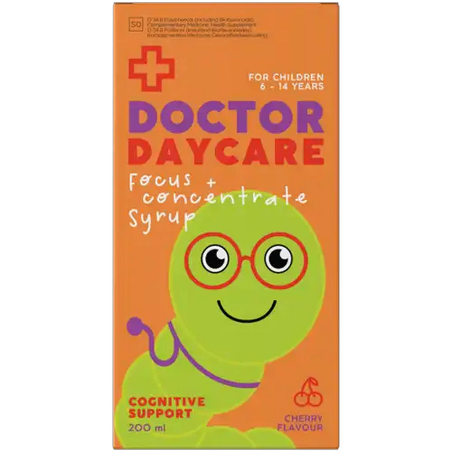 Image of Doctor Daycare Cherry Flavoured Cognitive Support Syrup 200ml