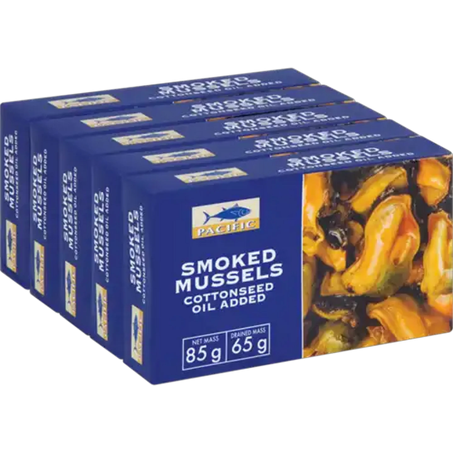 Image of Pacific Smoked Mussels 5 x 85g