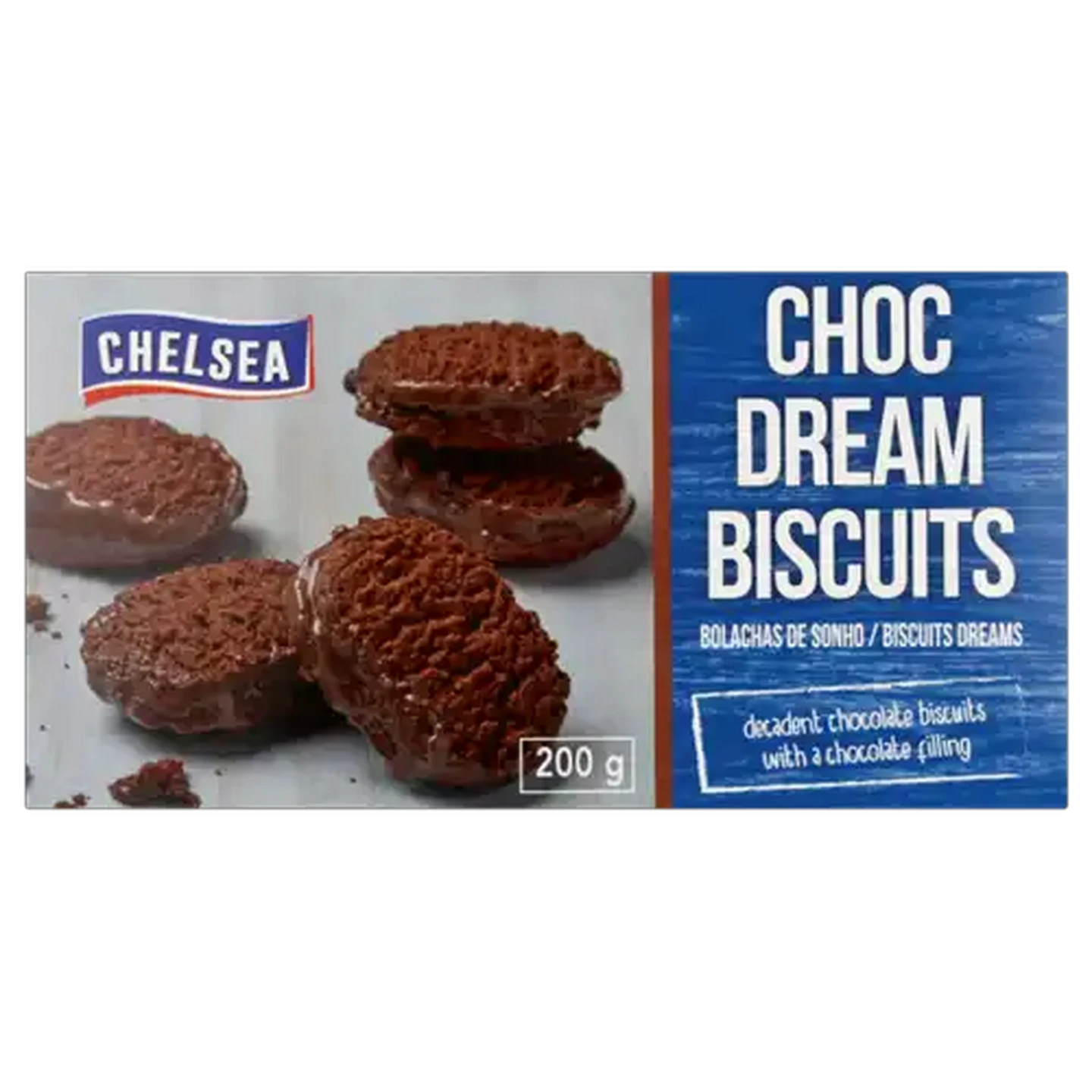 Image of Chelsea Chocolate Dream Biscuits 200g