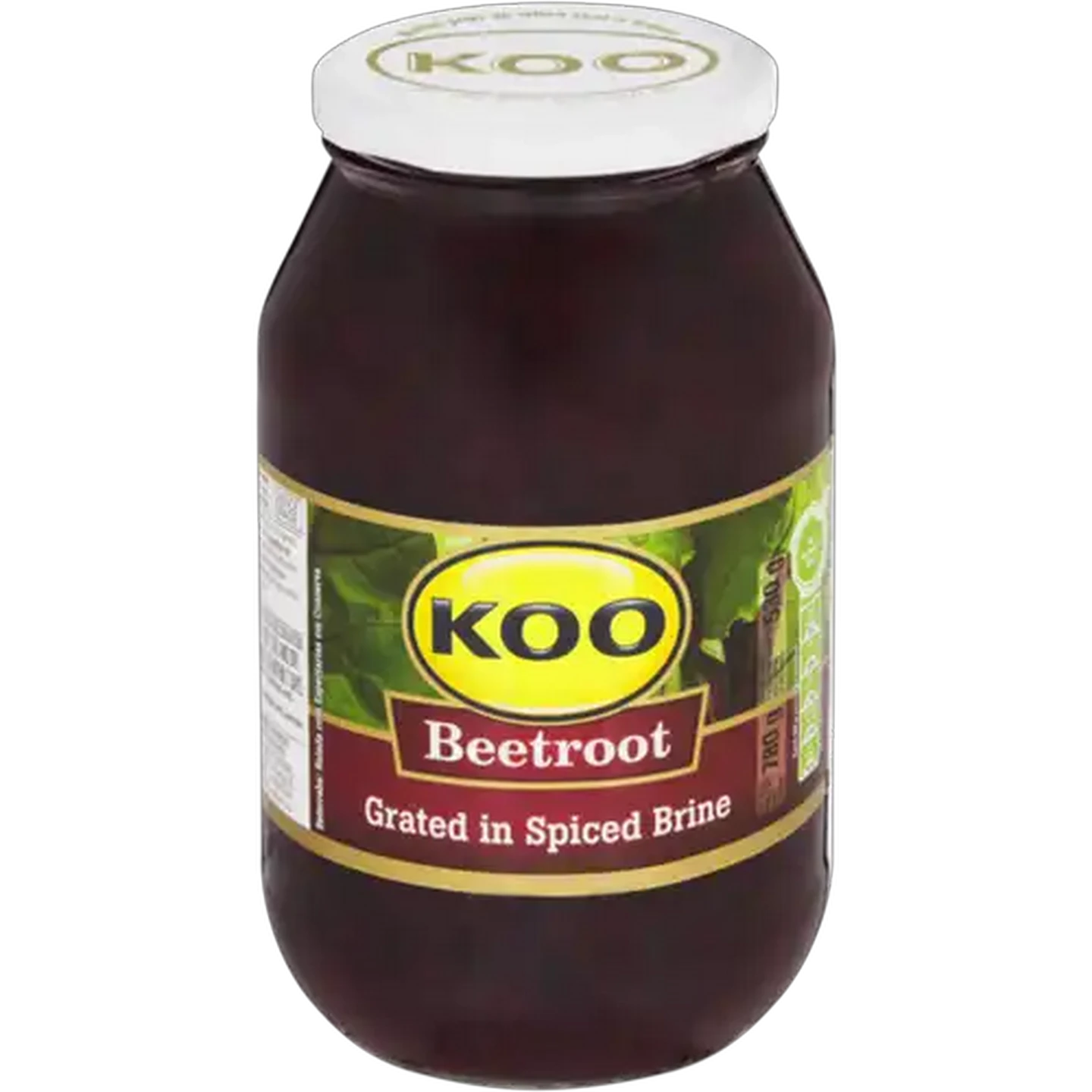 Image of KOO Grated Beetroot in Spiced Brine 780g