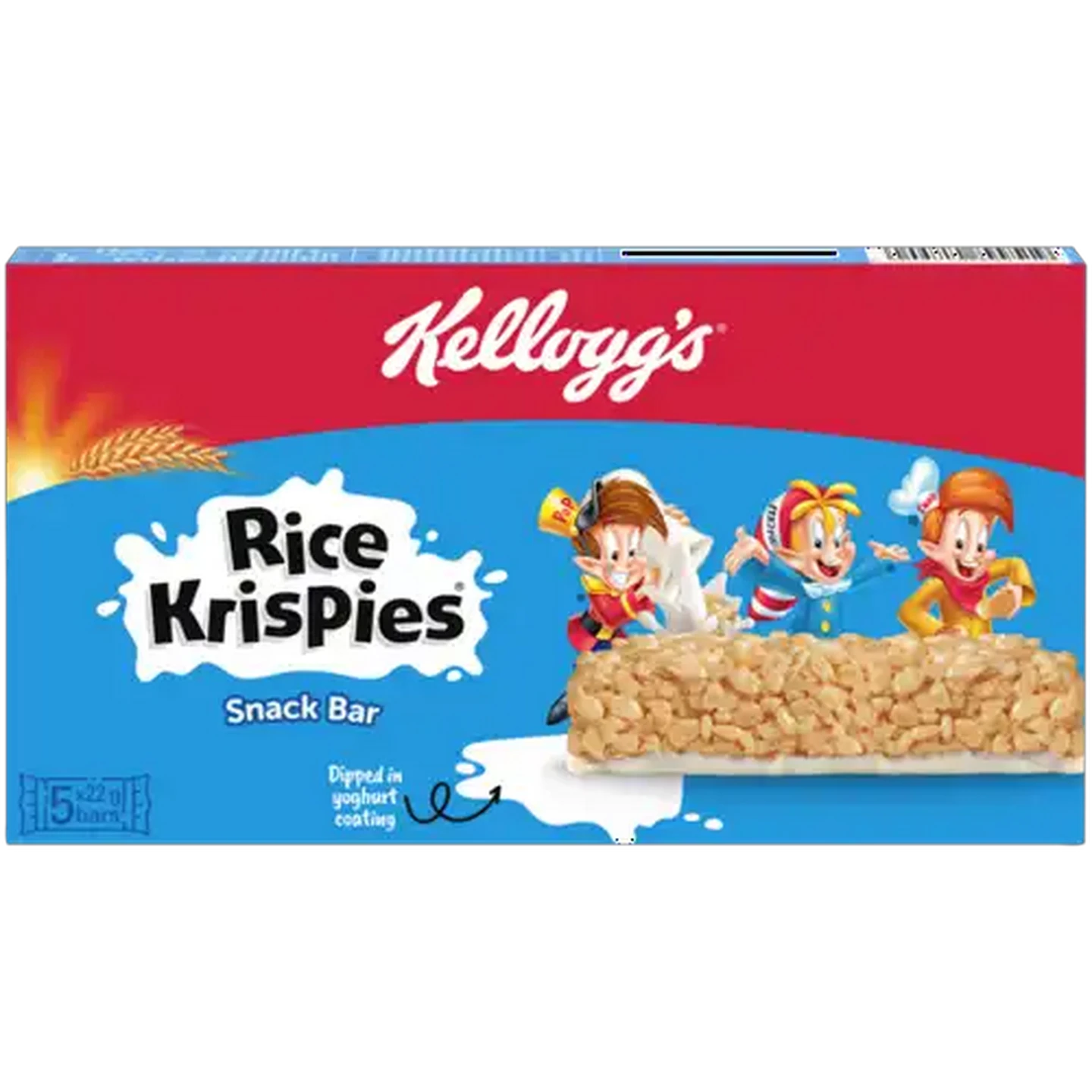 Image of Kellogg's Rice Krispies Snack Bar 5 x 22g