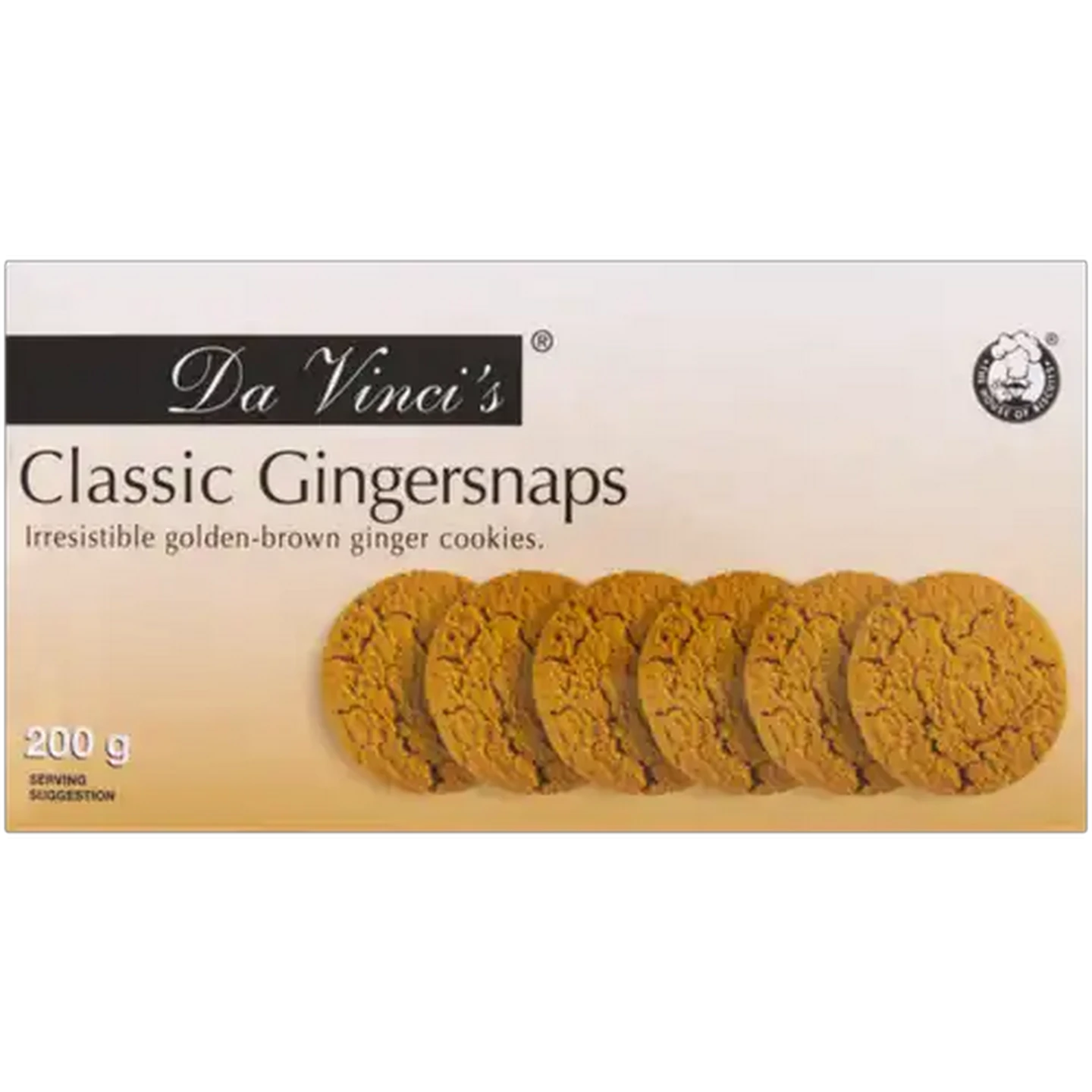 Image of Da Vinci's Classic Gingersnaps 200g
