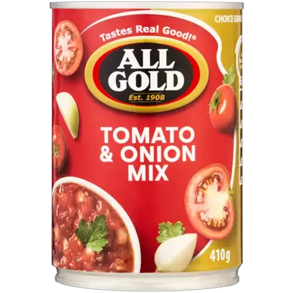 ALL GOLD Tomato & Onion Mix 410g