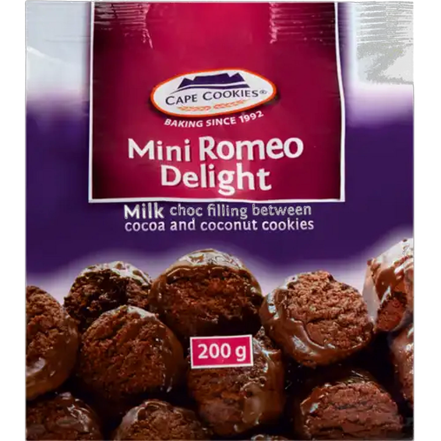 Image of Cape Cookies Mini Romeo Delight Cookies 200g