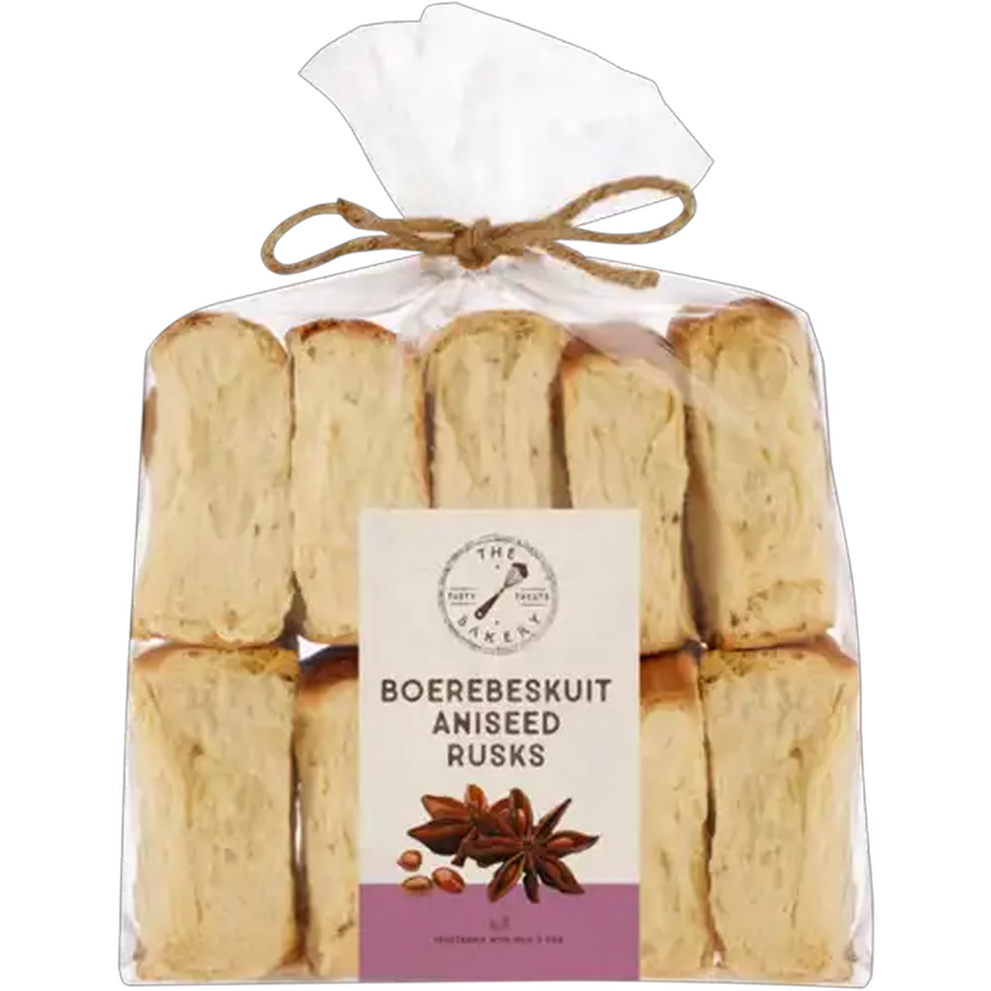 Image of The Bakery Boerebeskuit Aniseed Rusks 400g
