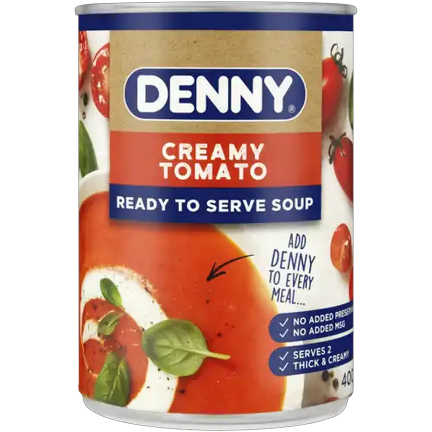 Image of DENNY Creamy Tomato Ready To Serve Soup 400g