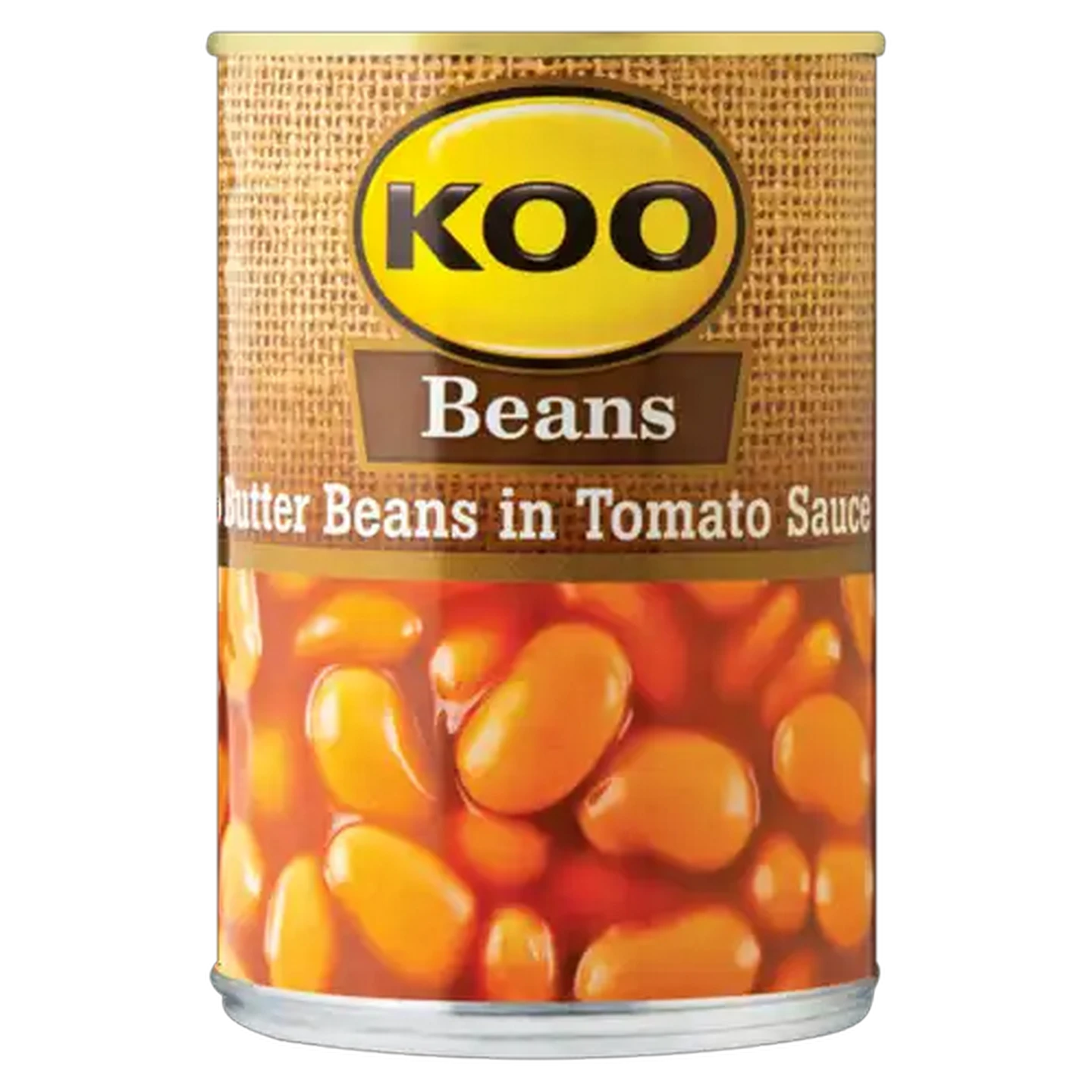 Image of KOO Butter Beans In Tomato Sauce Can 420g