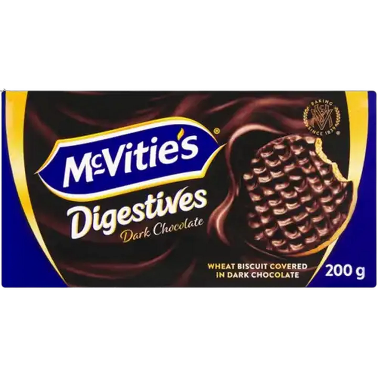 Image of McVitie's Dark Chocolate Digestive Biscuits 200g