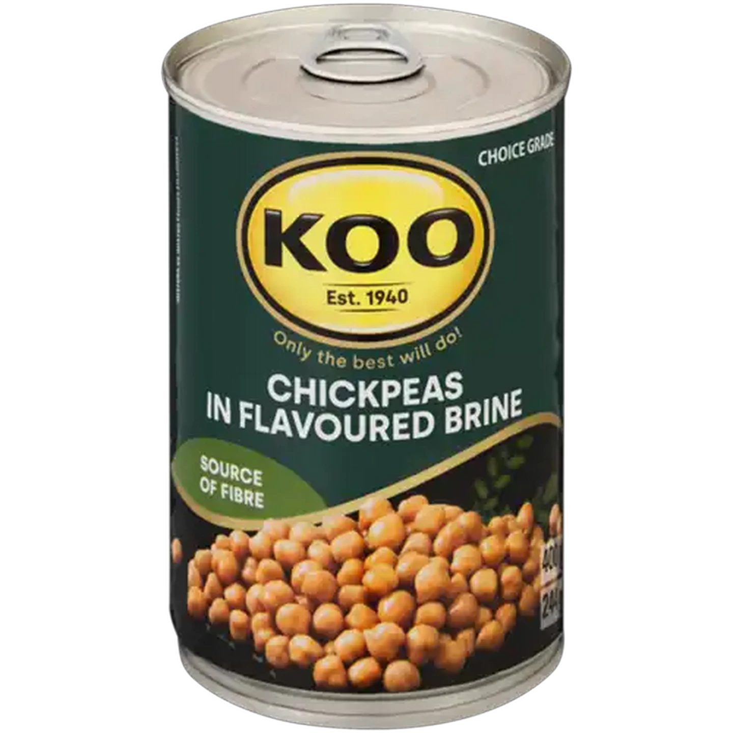 Image of KOO Chickpeas in Flavoured Brine 400g