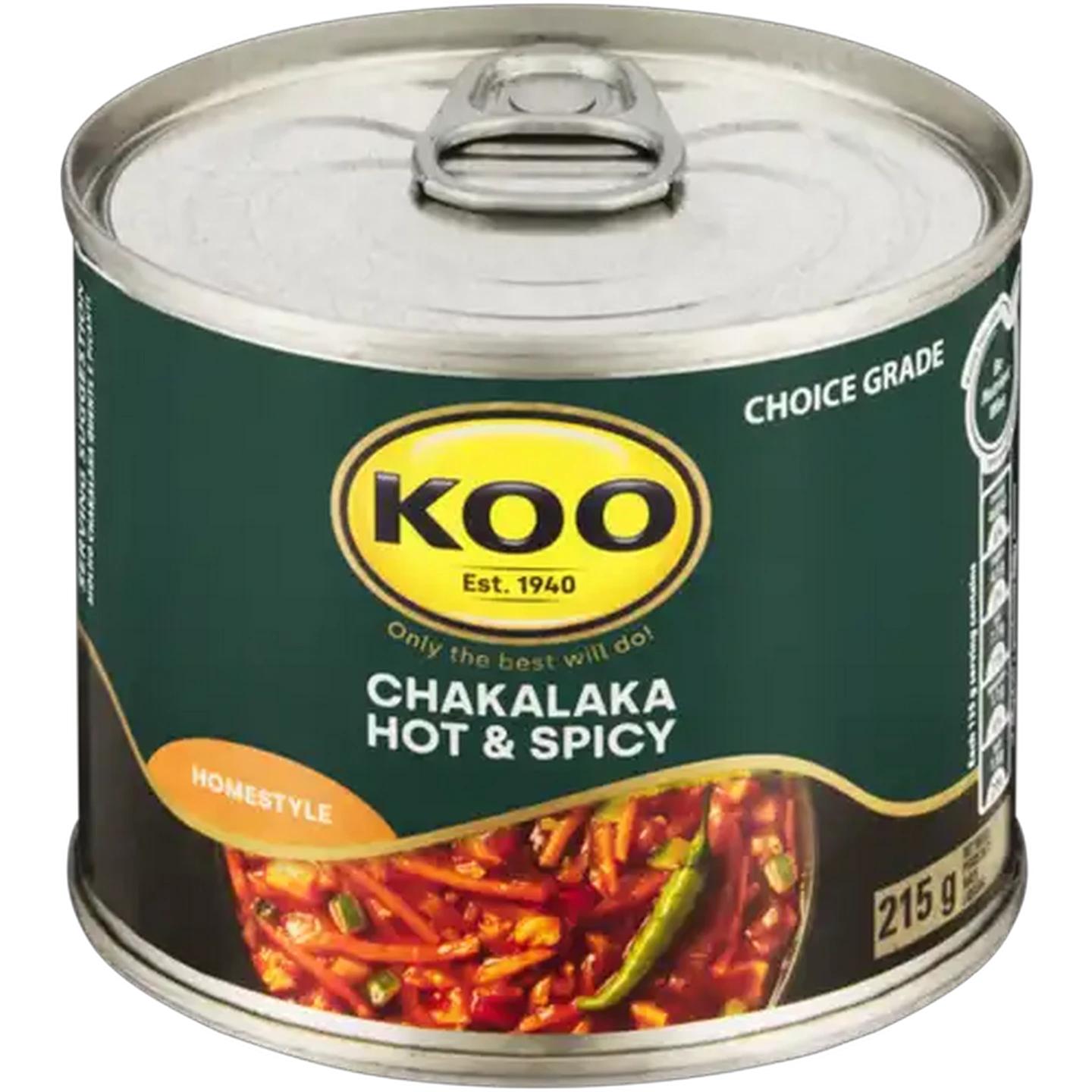Image of KOO Hot & Spicy Chakalaka 215g