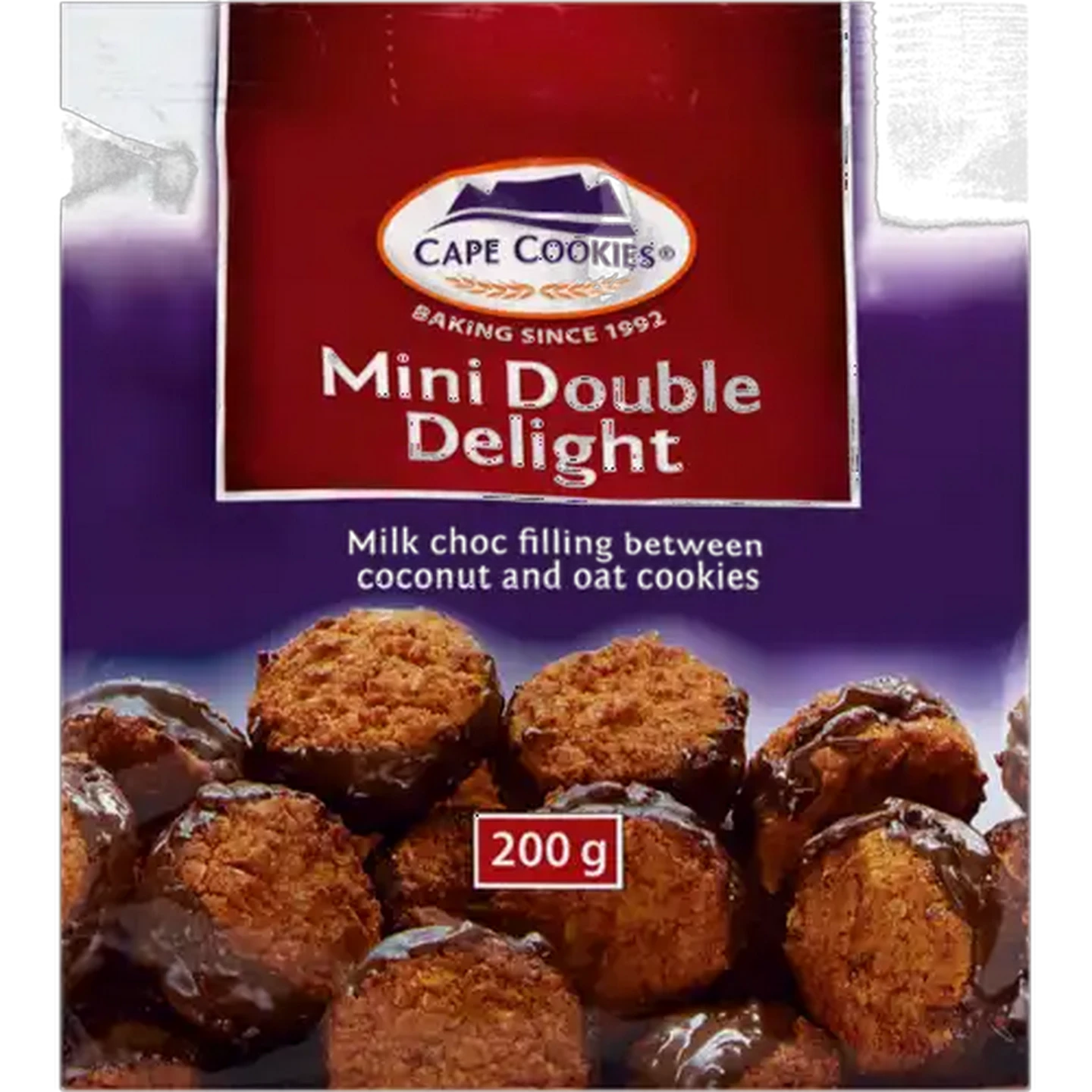 Image of Cape Cookies Mini Double Delight Cookies 200g