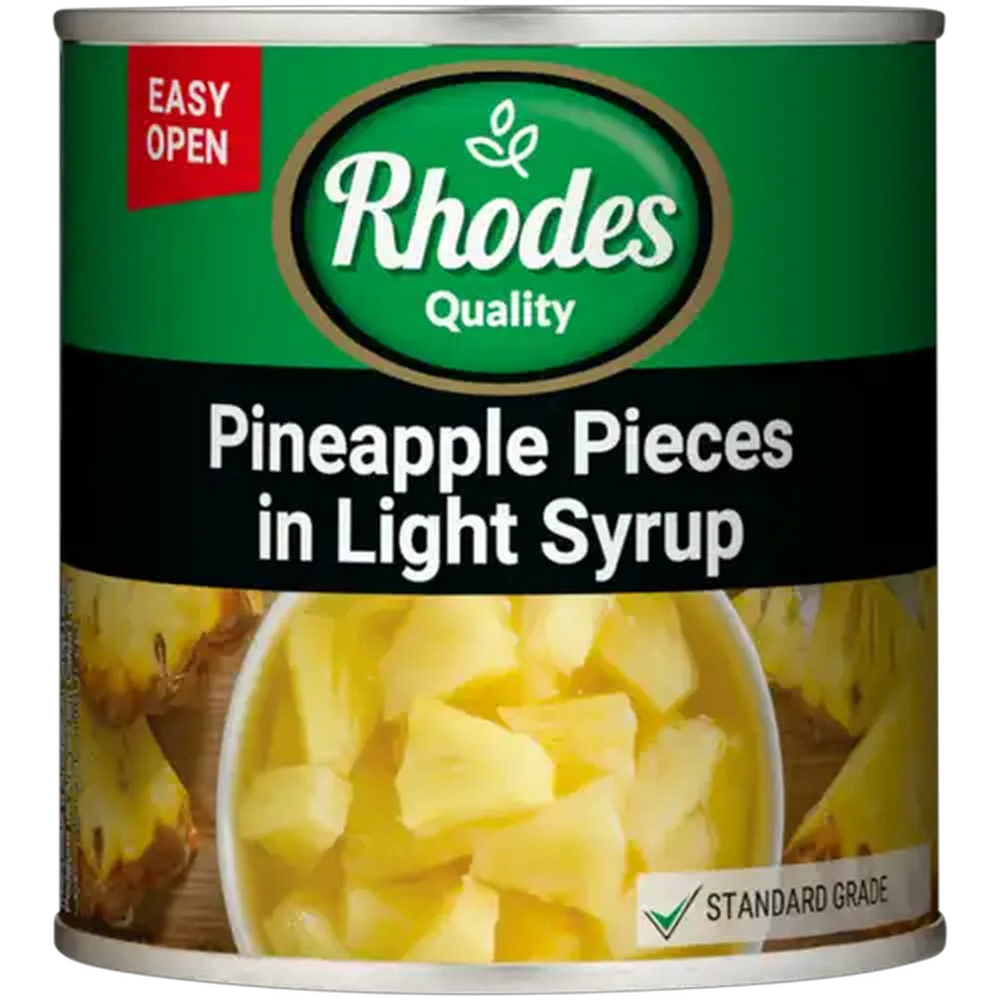 Image of Rhodes Quality Pineapple Pieces in Light Syrup 440g