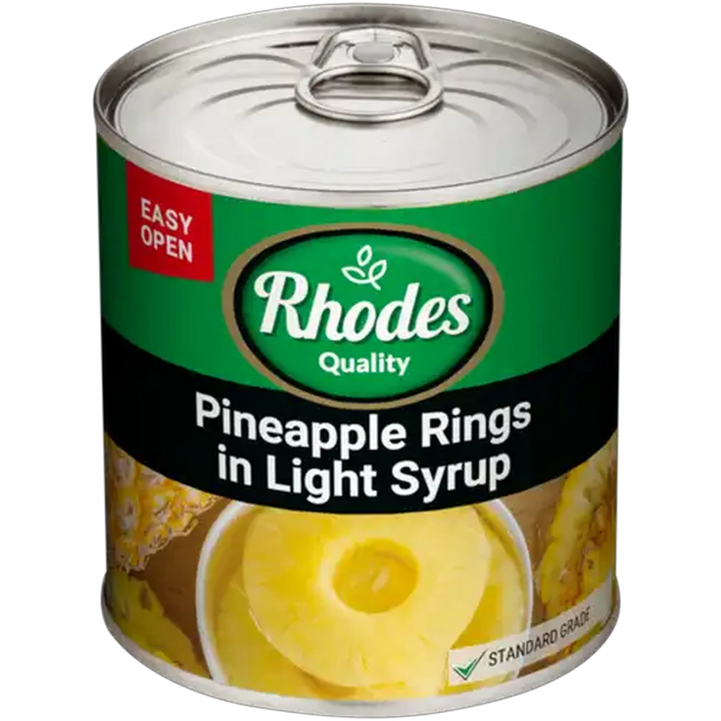 Image of Rhodes Quality Pineapple Rings in Light Syrup 440g