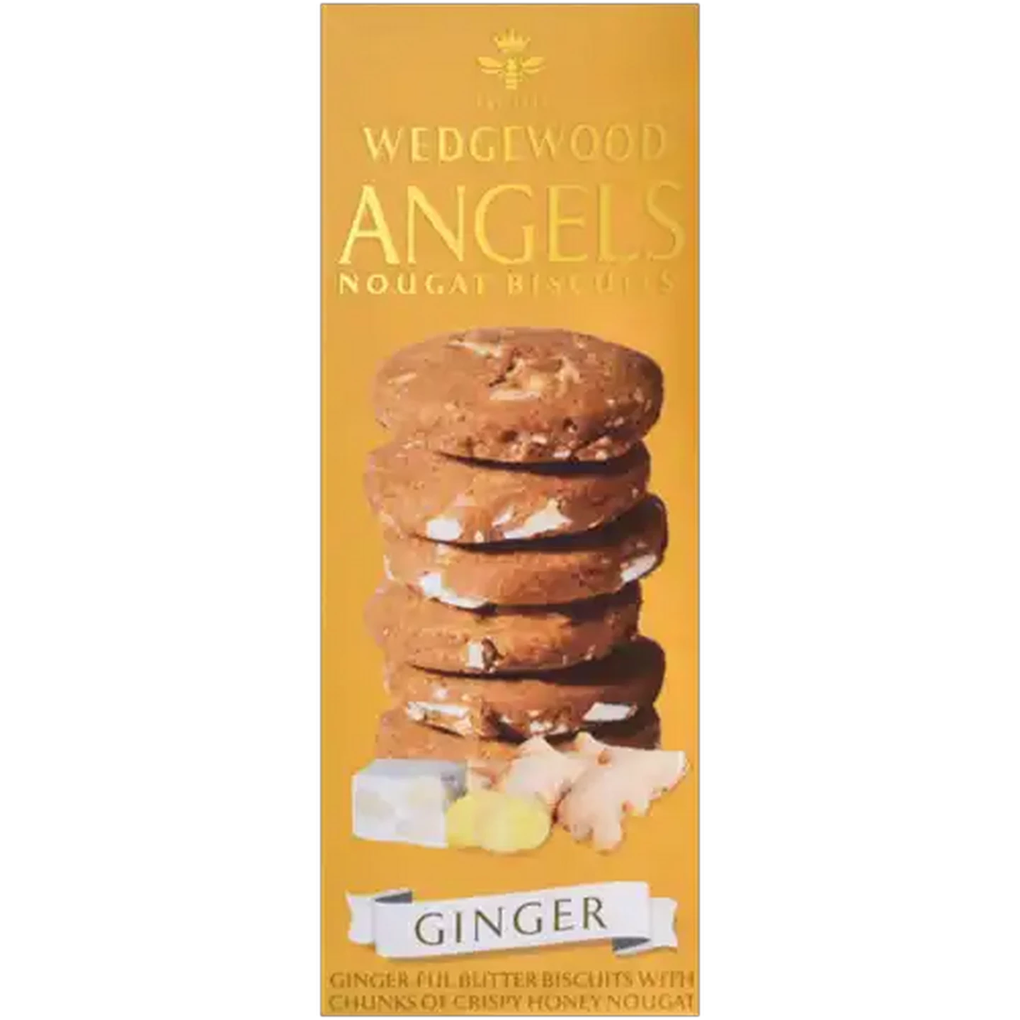 Image of Wedgewood Angels Ginger Nougat Biscuits 150g